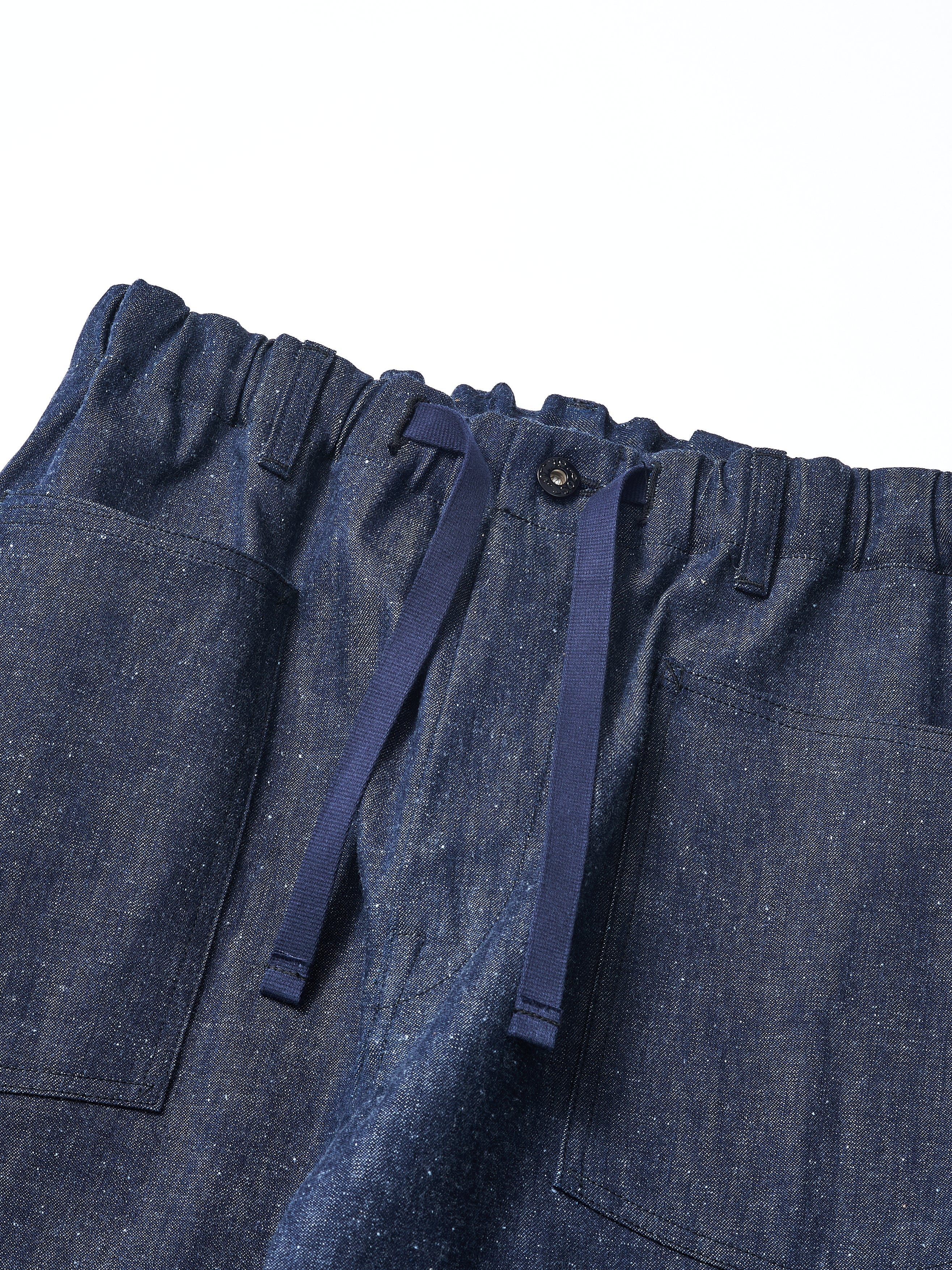 #3313S-02 E-Z ARMY-NAVY Shorts 2 : 11.5oz. Denim rigid indigo_2