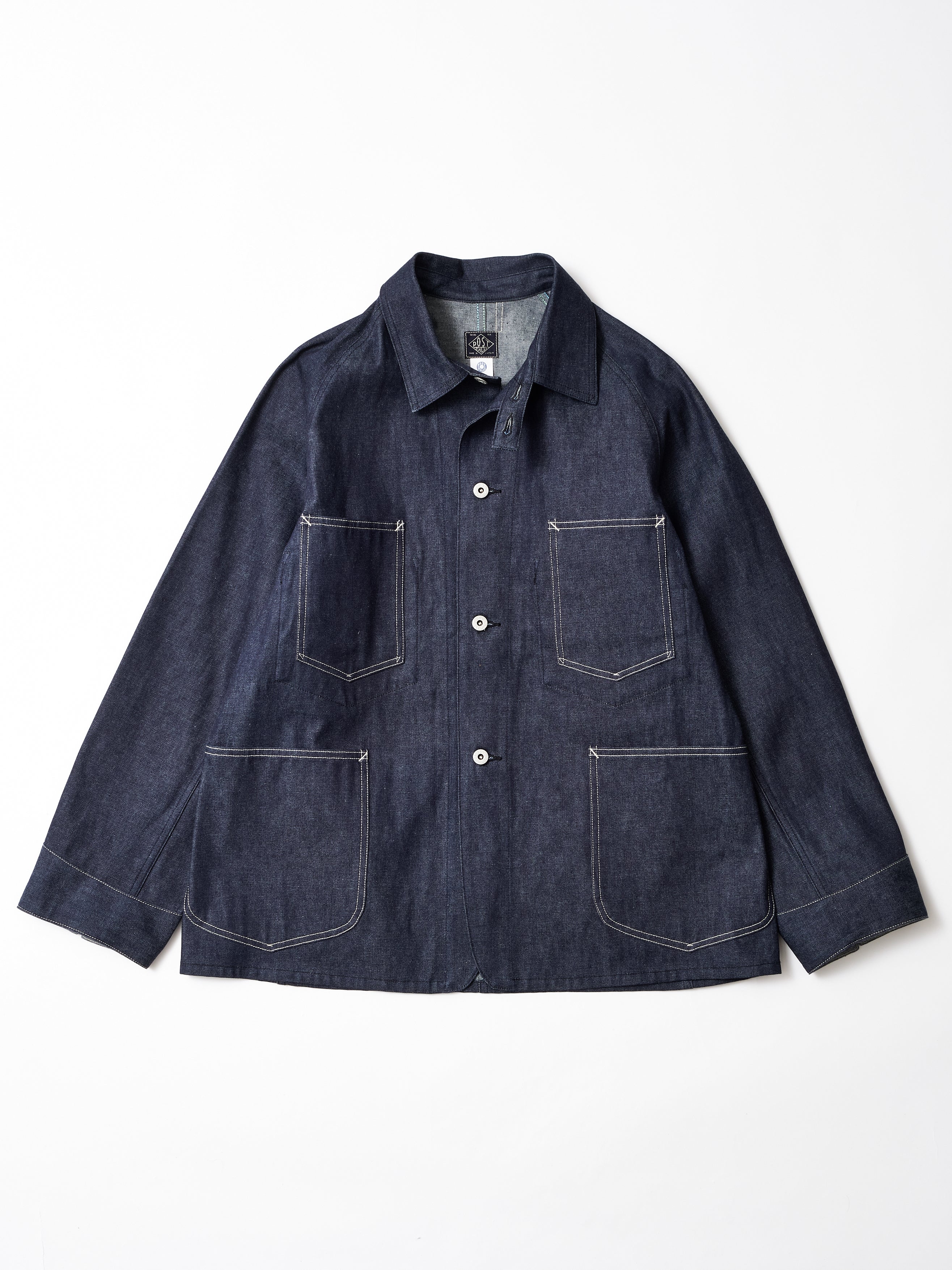 #3134-01 POST 47 : 10oz. Denim rigid indigo_1
