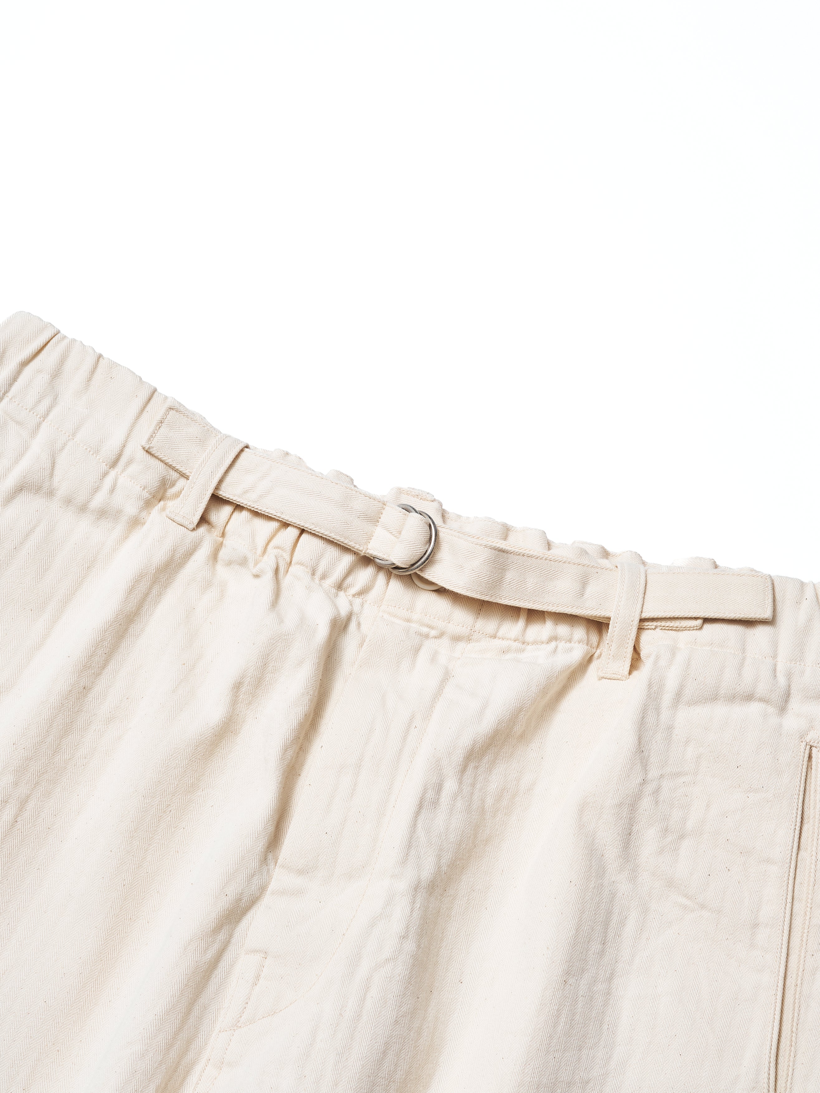 #3307CPS-HN POST Coach Shorts : cotton HBT natural_2