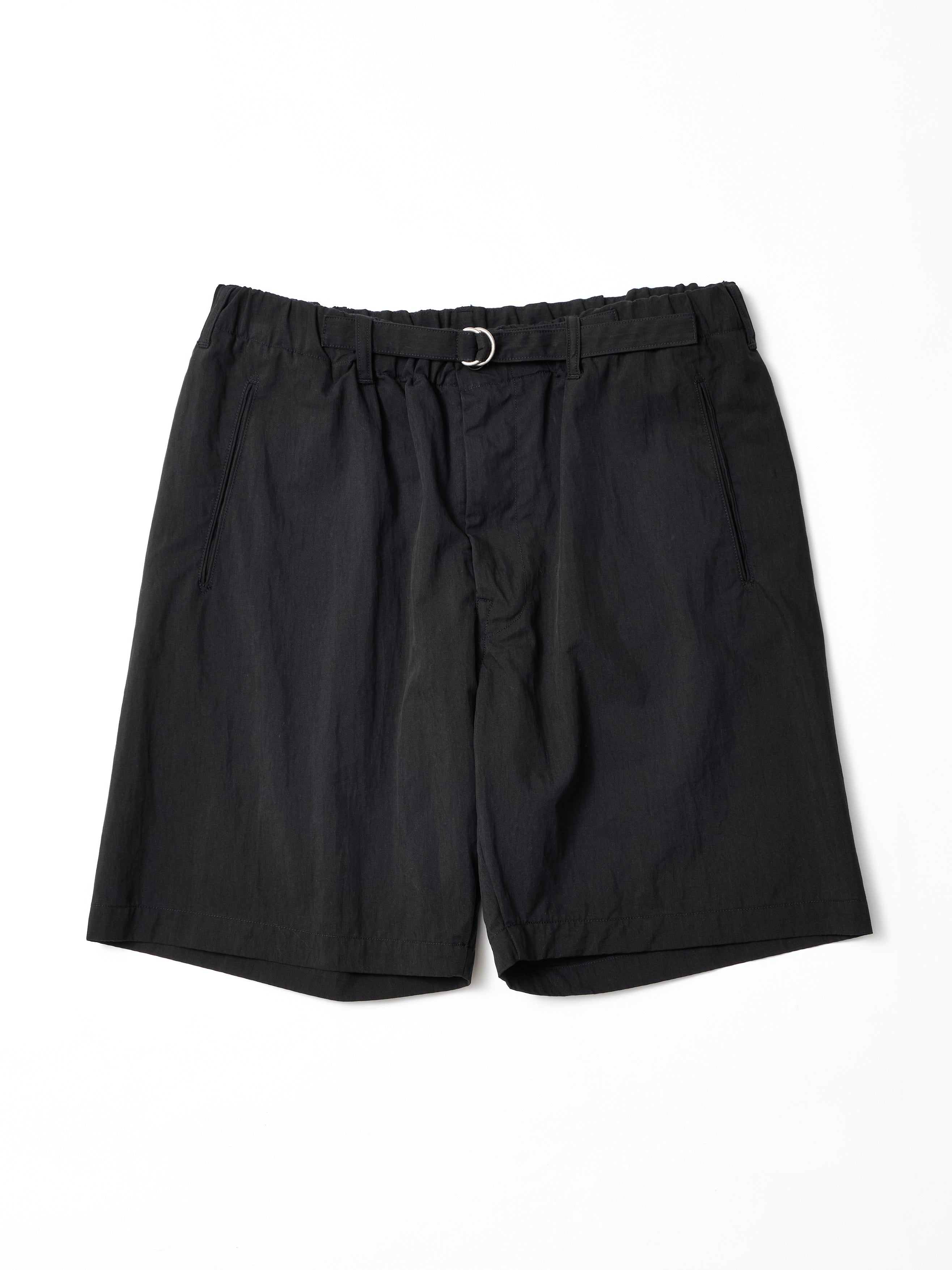 #3307CPS-ETB POST Coach Shorts : 60/40 twill black_1
