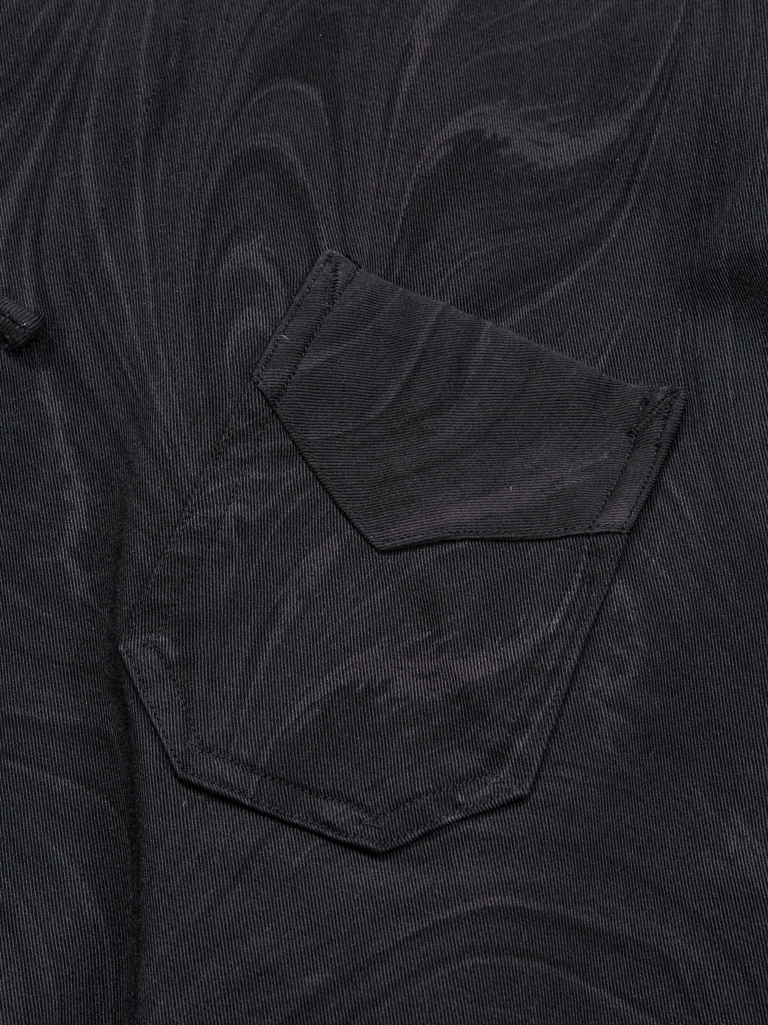 #3107B-SM POST Chinois : swirly mono