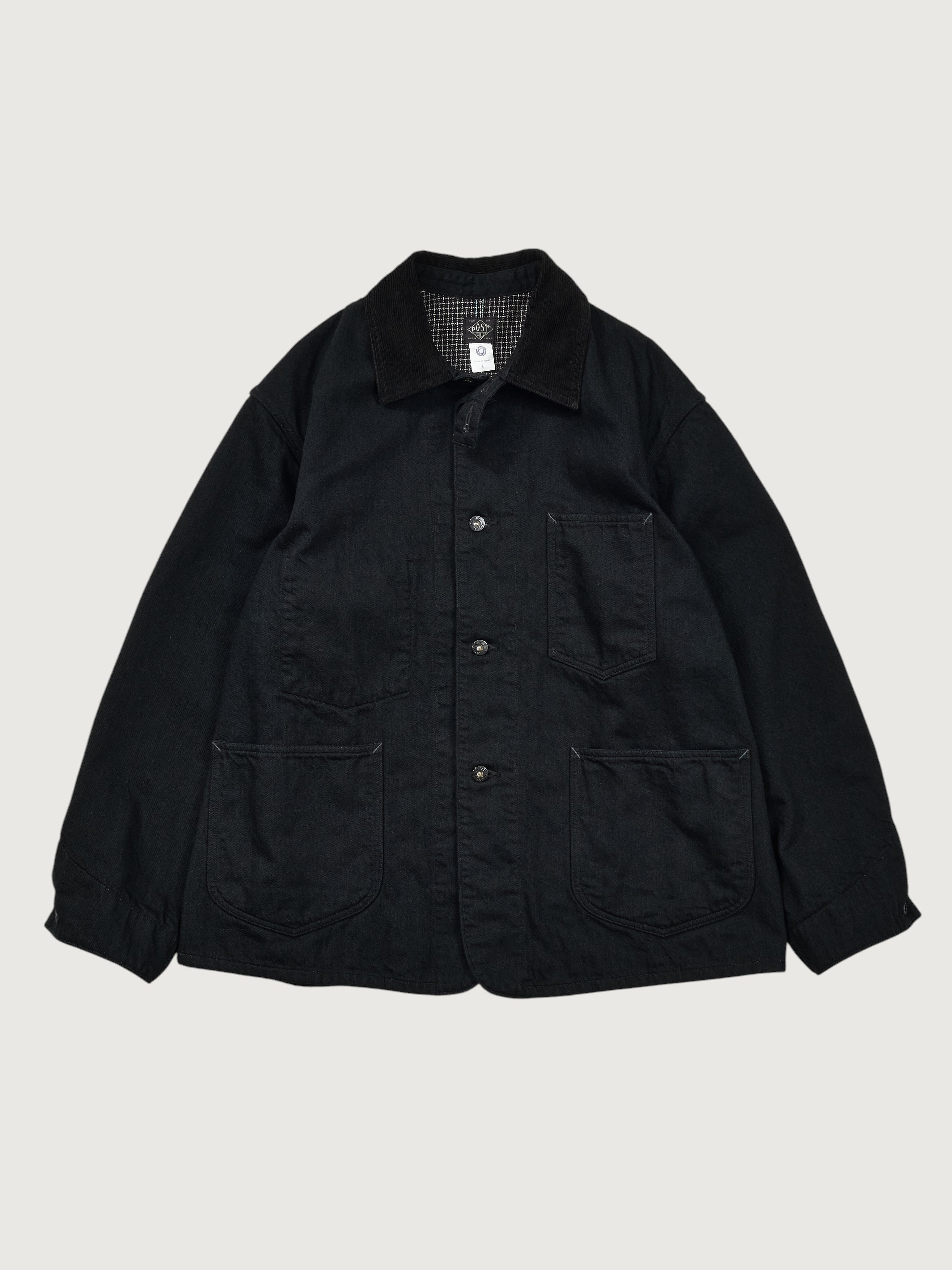 #3133W-FTB POST 46-W : flatter twill black