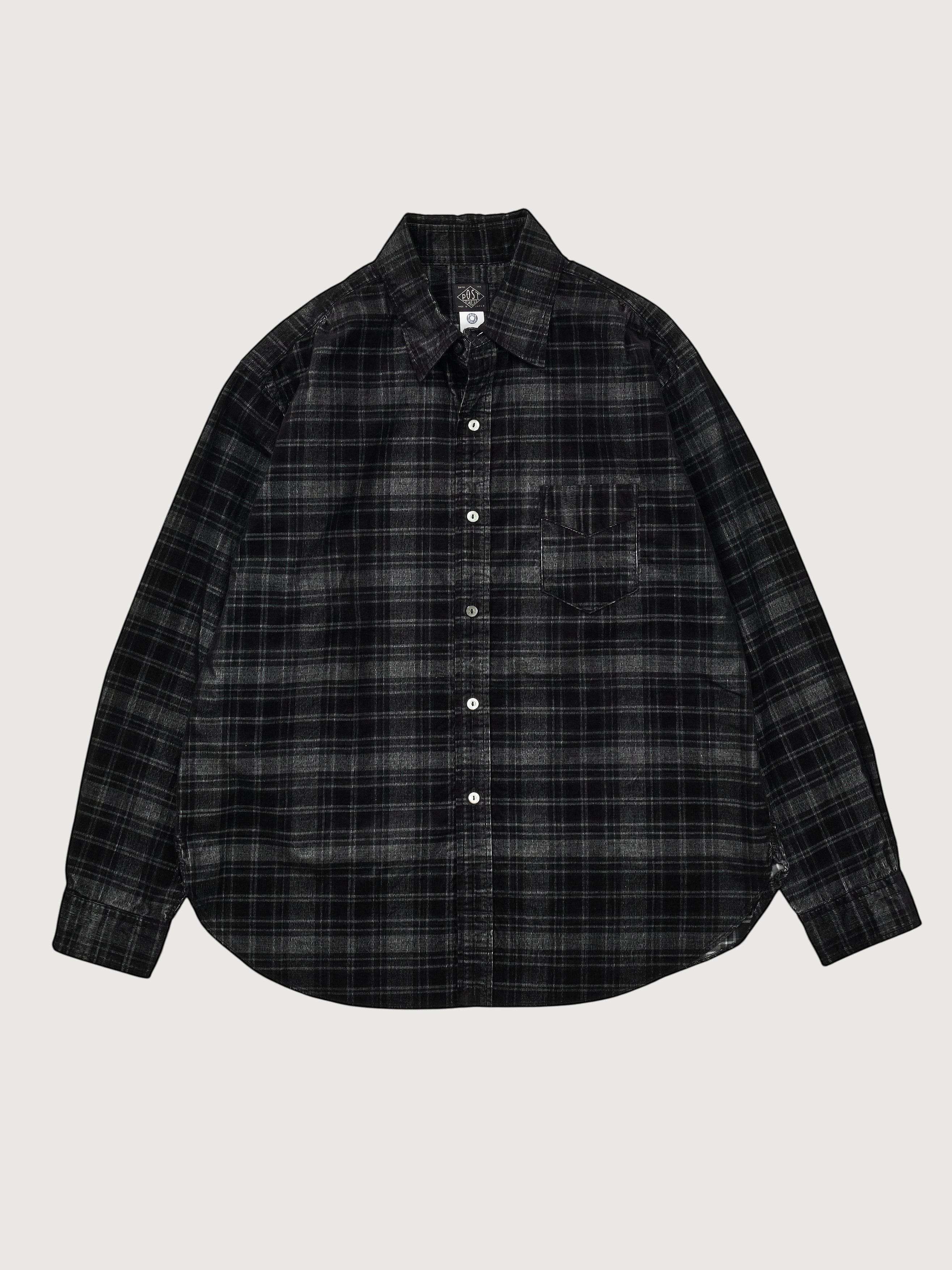 #3232-SC2 Original BL Shirt : shadow cords black 2