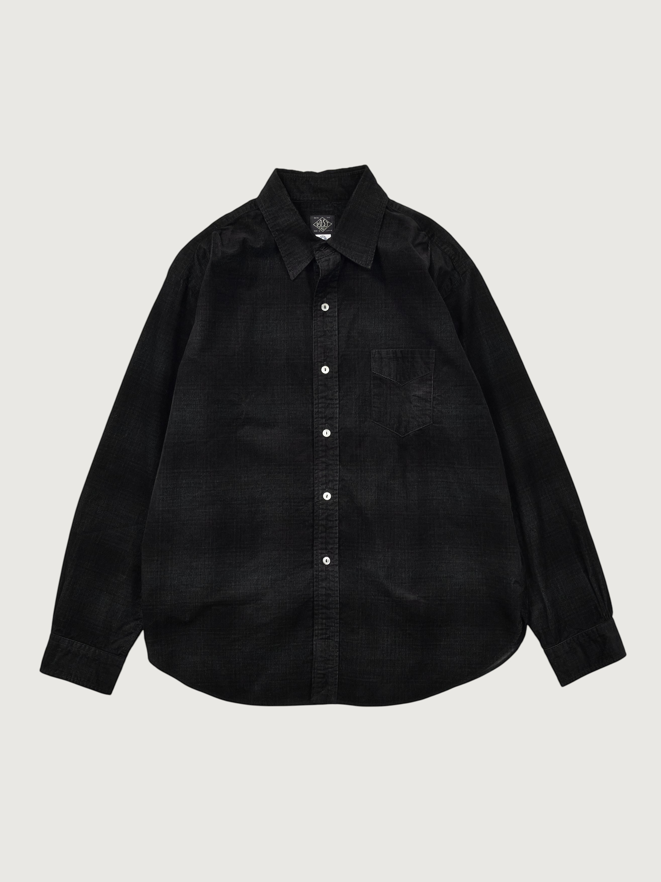 #3232-SC1 Original BL Shirt : shadow cords black 1