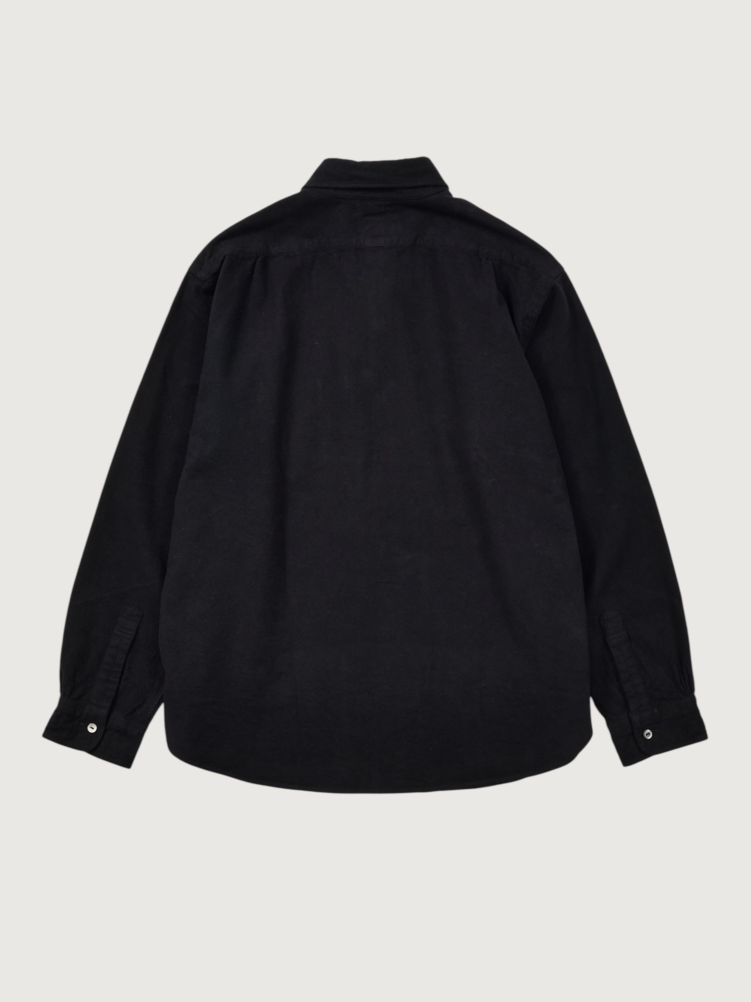 #3234-CSB Rounder : cotton suede black