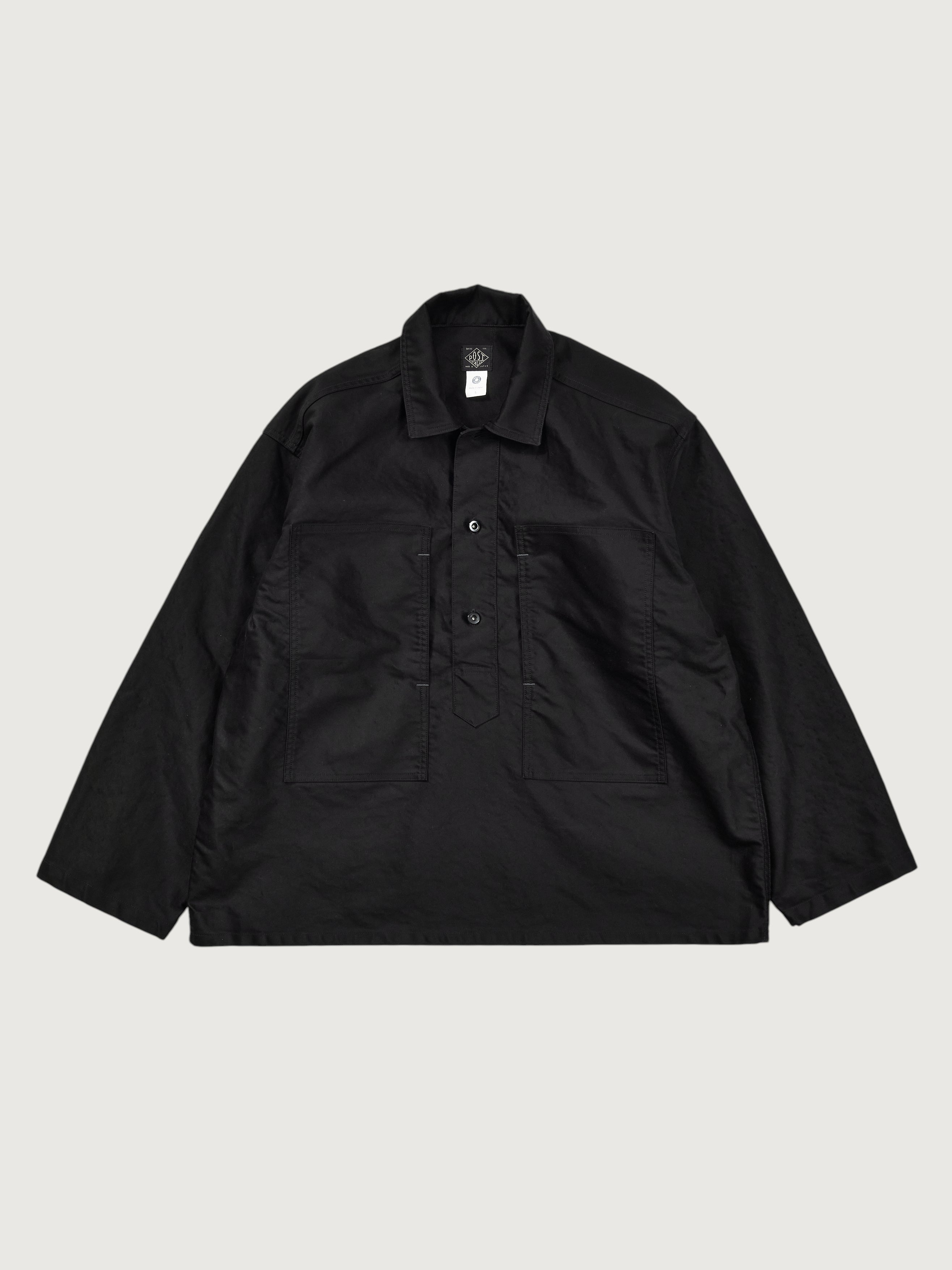 #1204-MSB ARMY Shirt : moleskin black