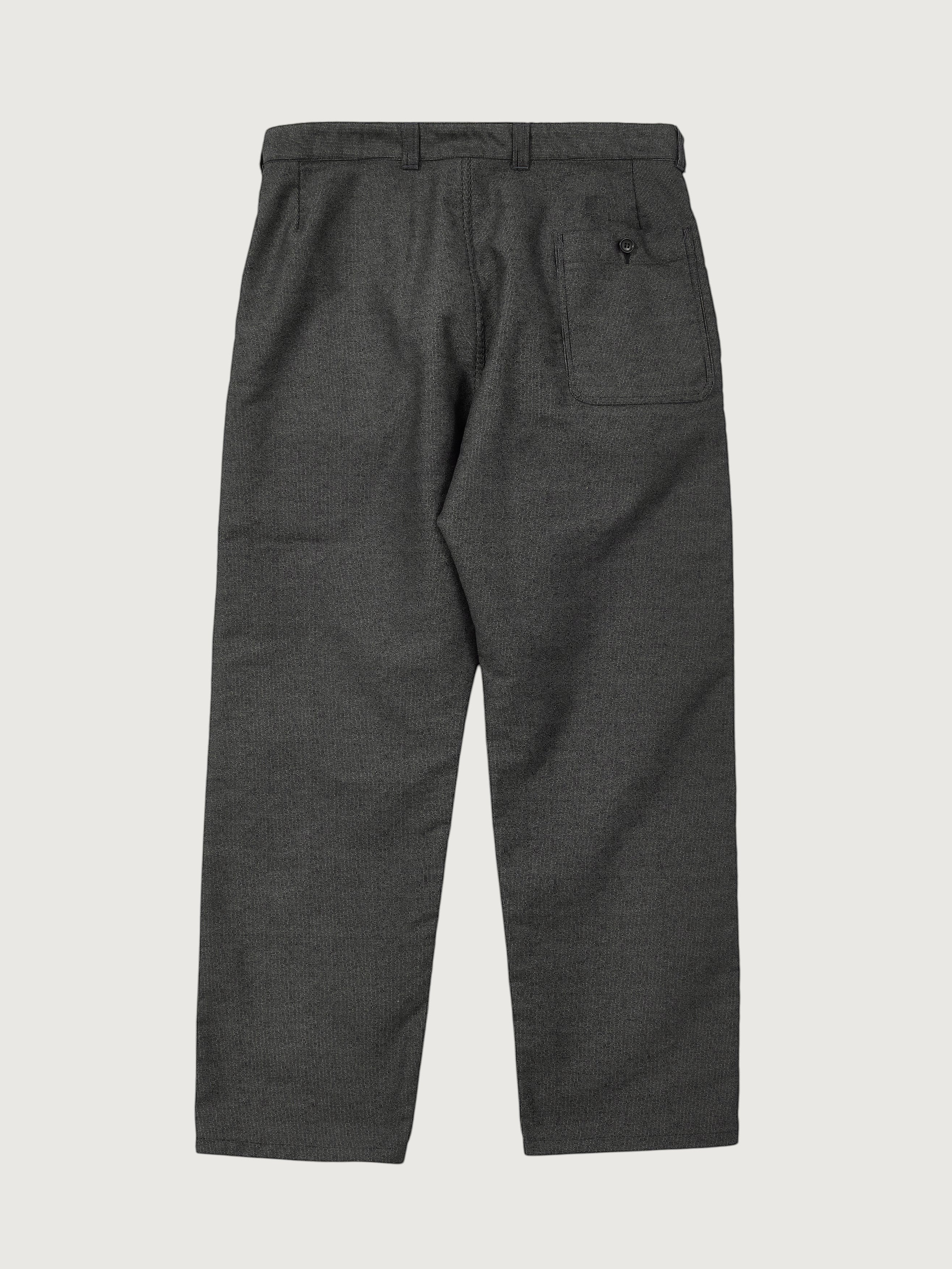 #3328-PB POS-Travail Pants : pinstripe black
