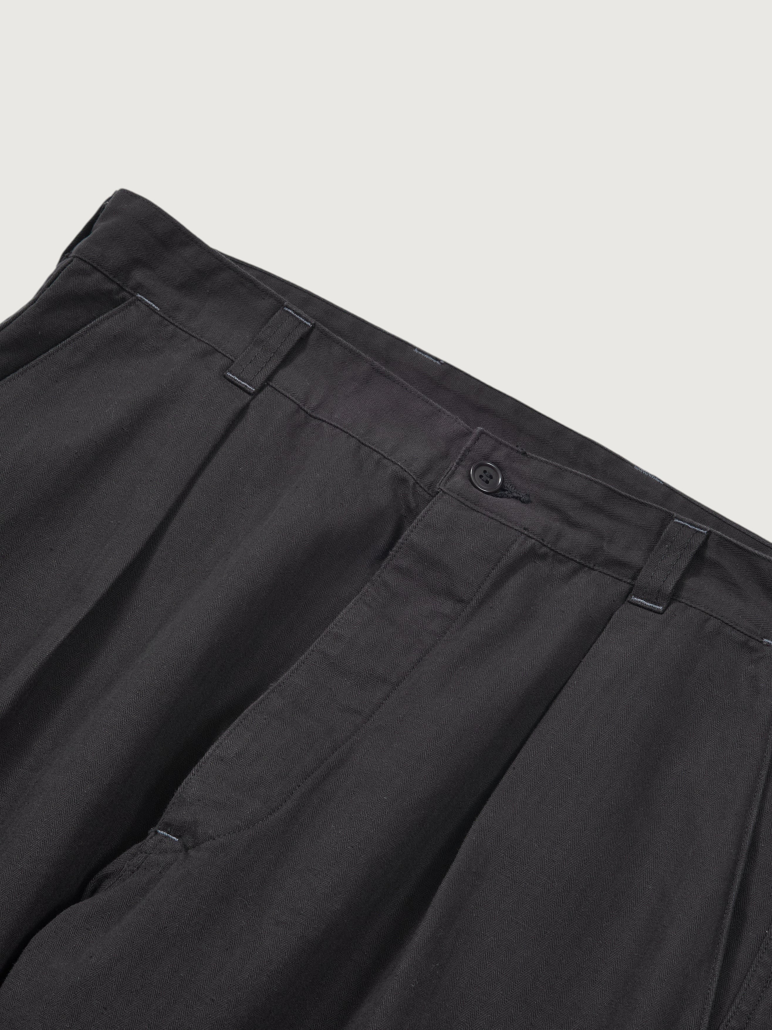 #3328-CHB POS-Travail Pants : cotton HBT black