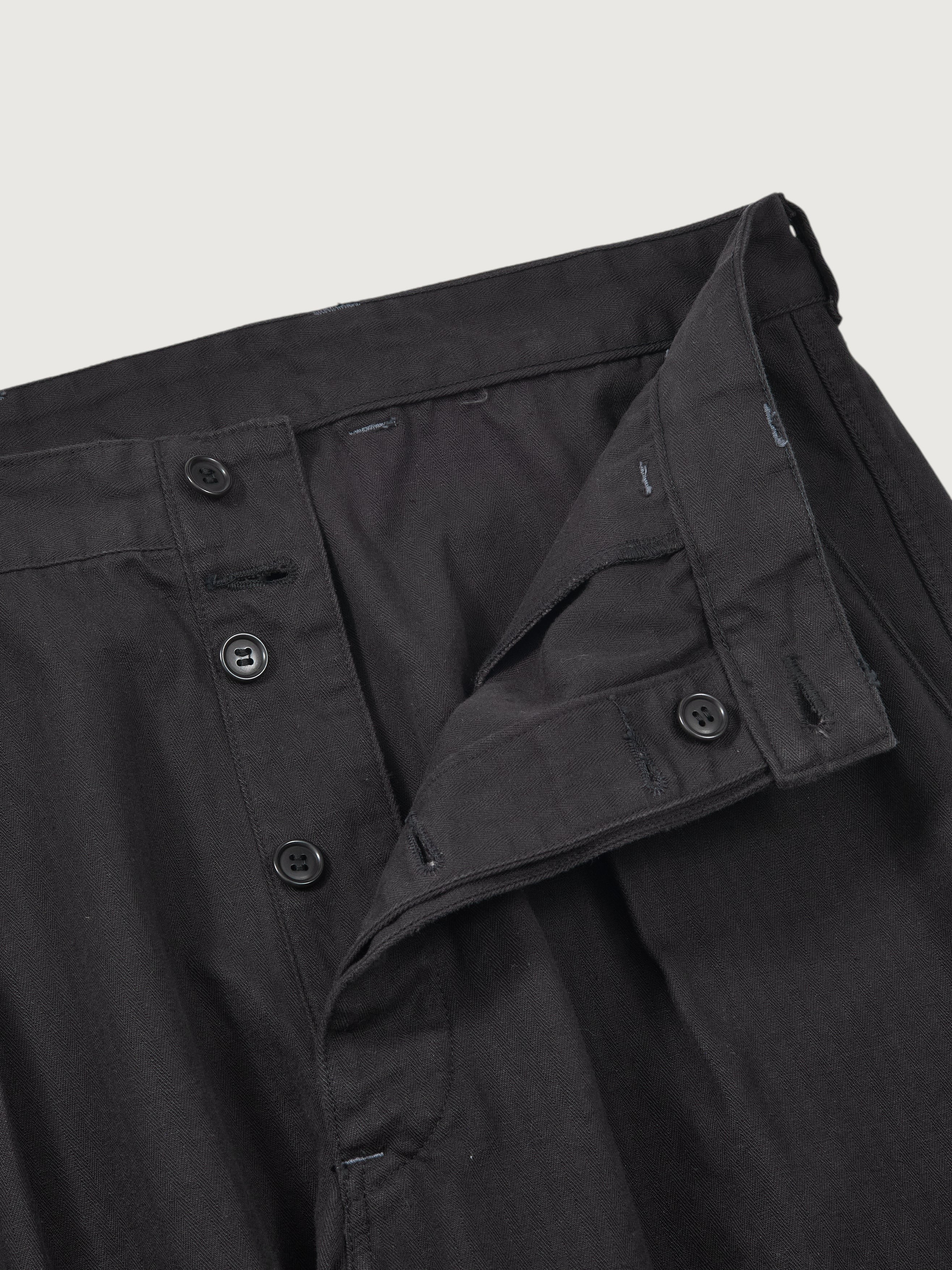 #3328-CHB POS-Travail Pants : cotton HBT black