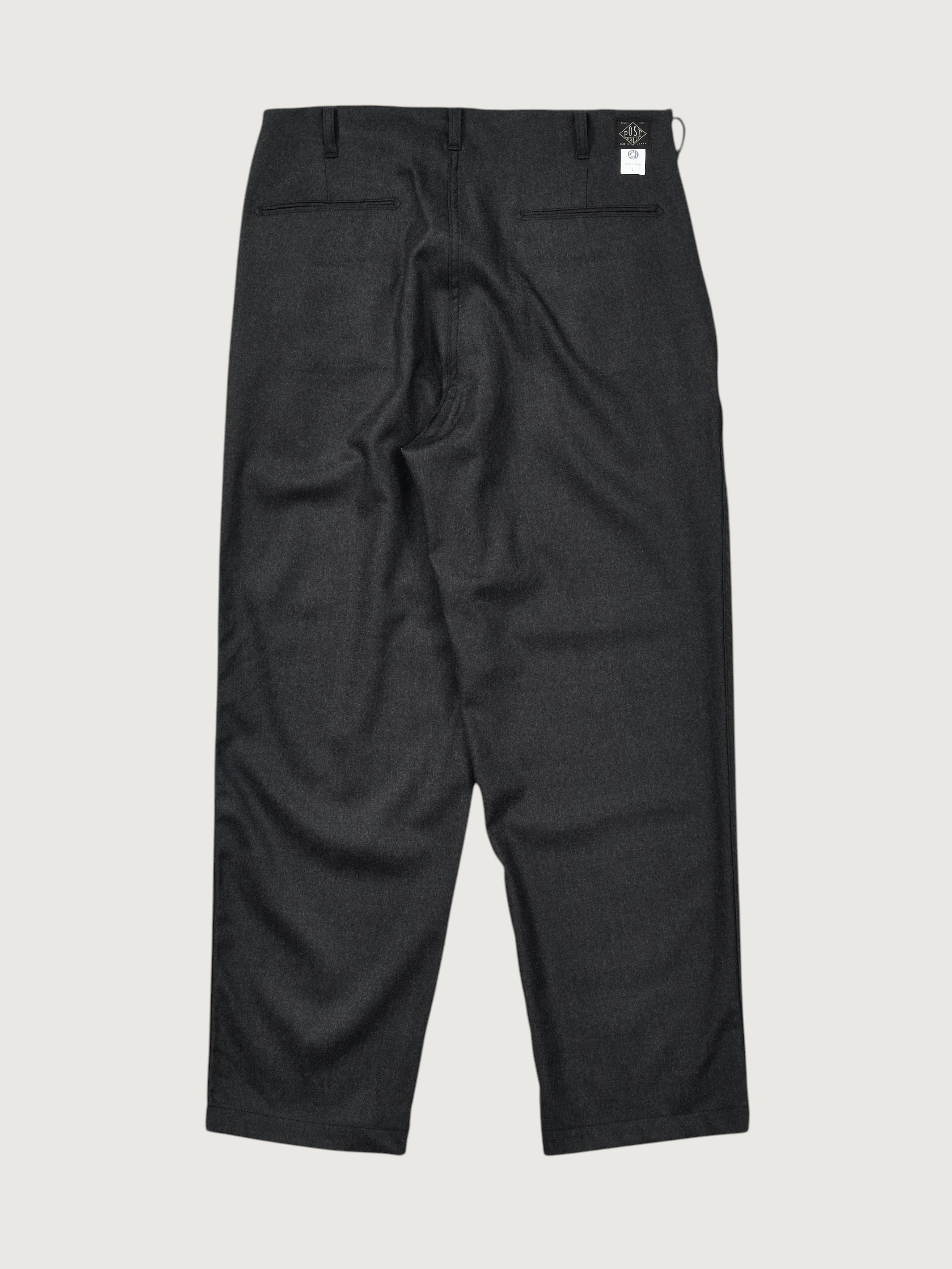 #3326-WC California Pegtop : wooly charcoal heather