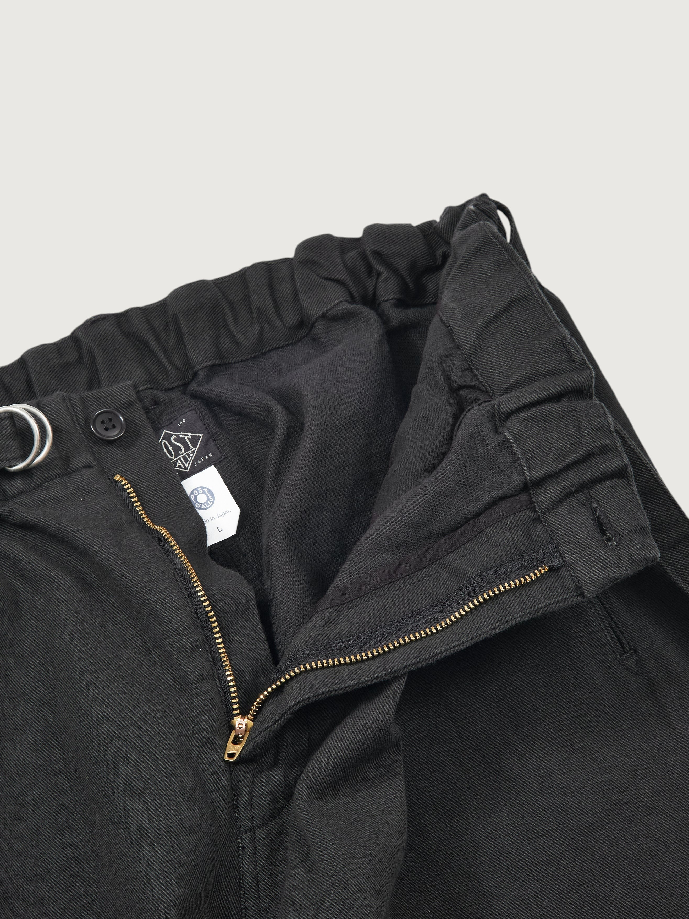 #3307CP-WFC POST Coach Pants : w flat twill charcoal