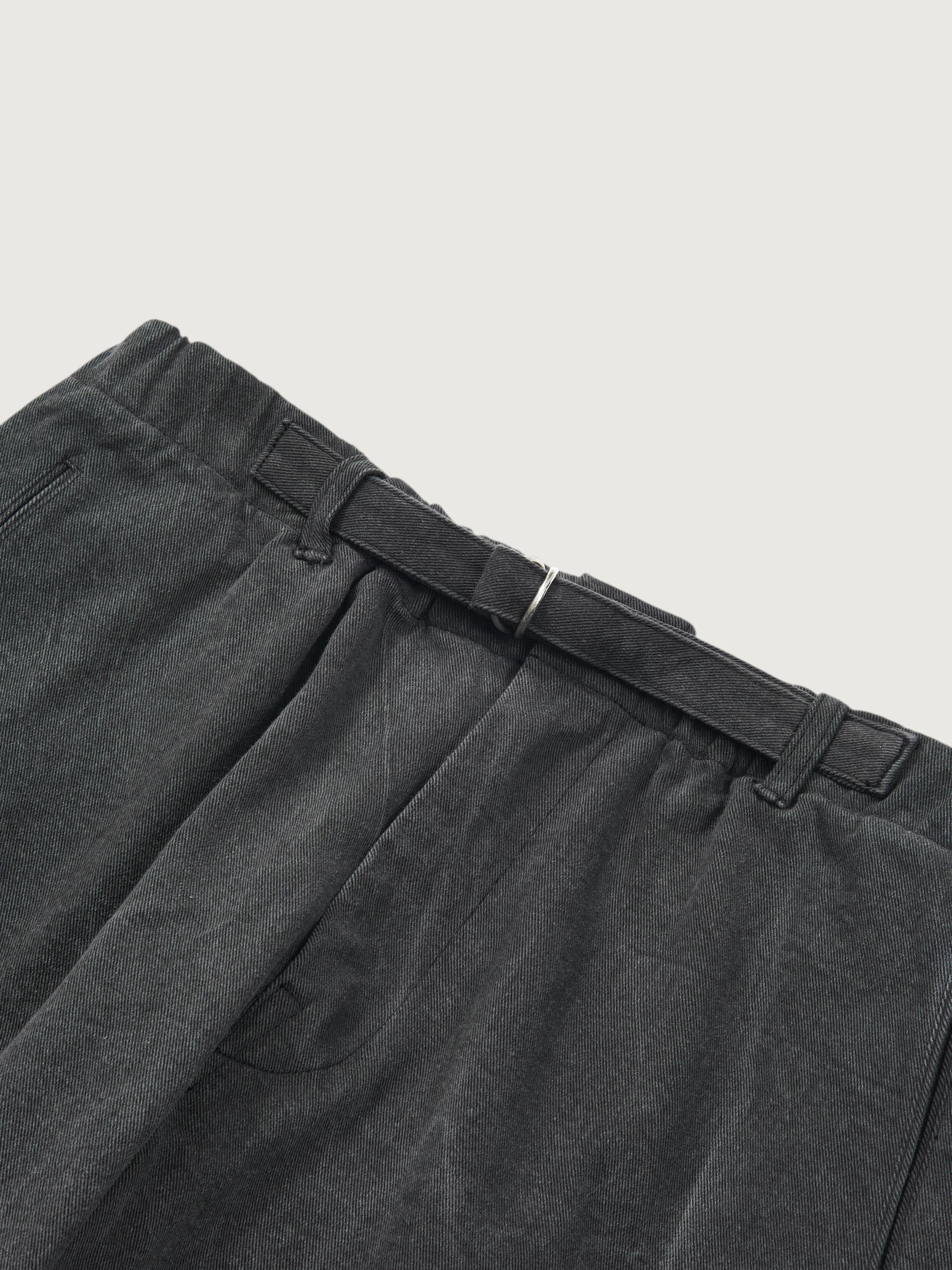 #3307CP-WFC2 POST Coach Pants : w flat twill charcoal 2
