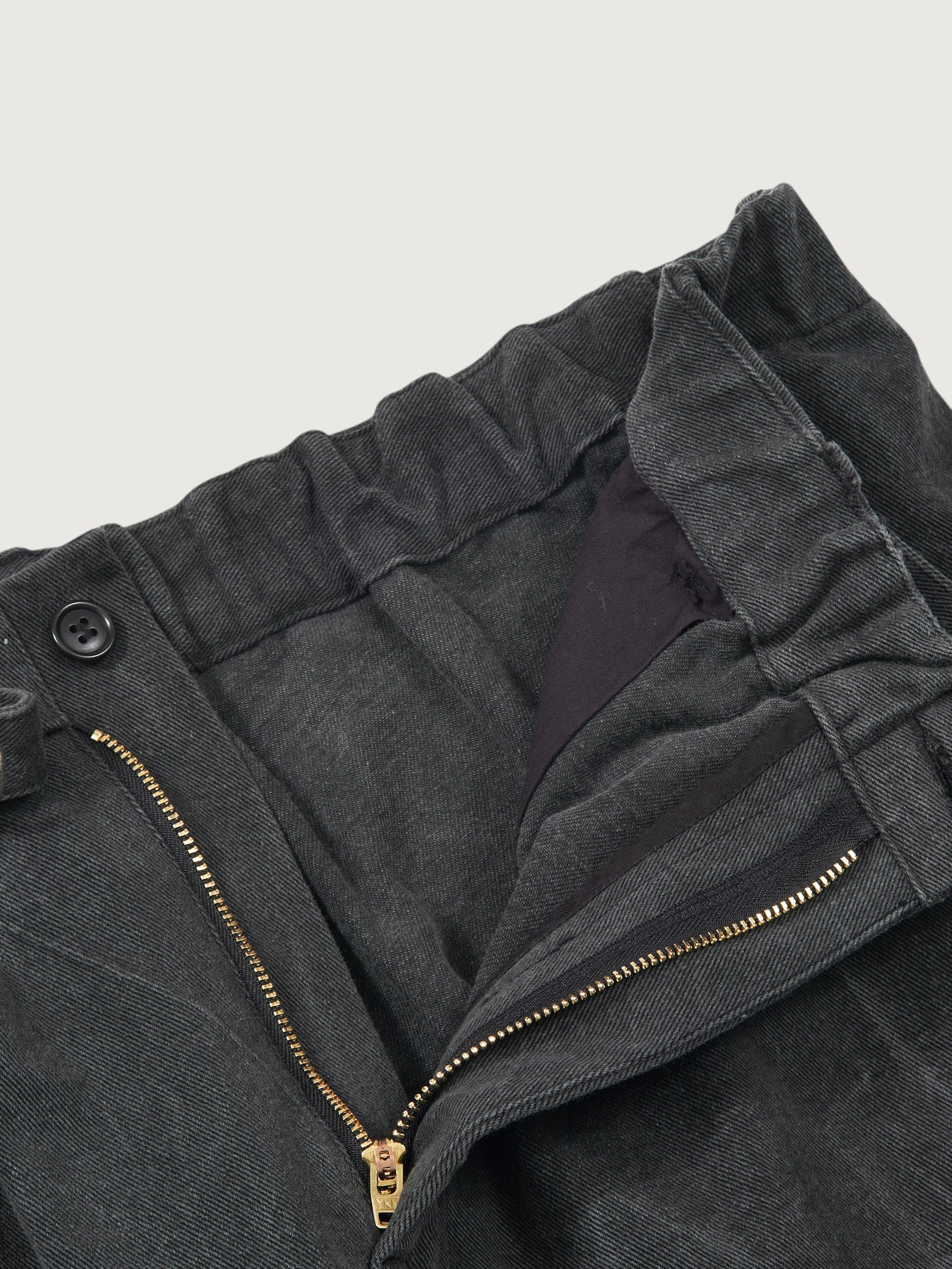 #3307CP-WFC2 POST Coach Pants : w flat twill charcoal 2