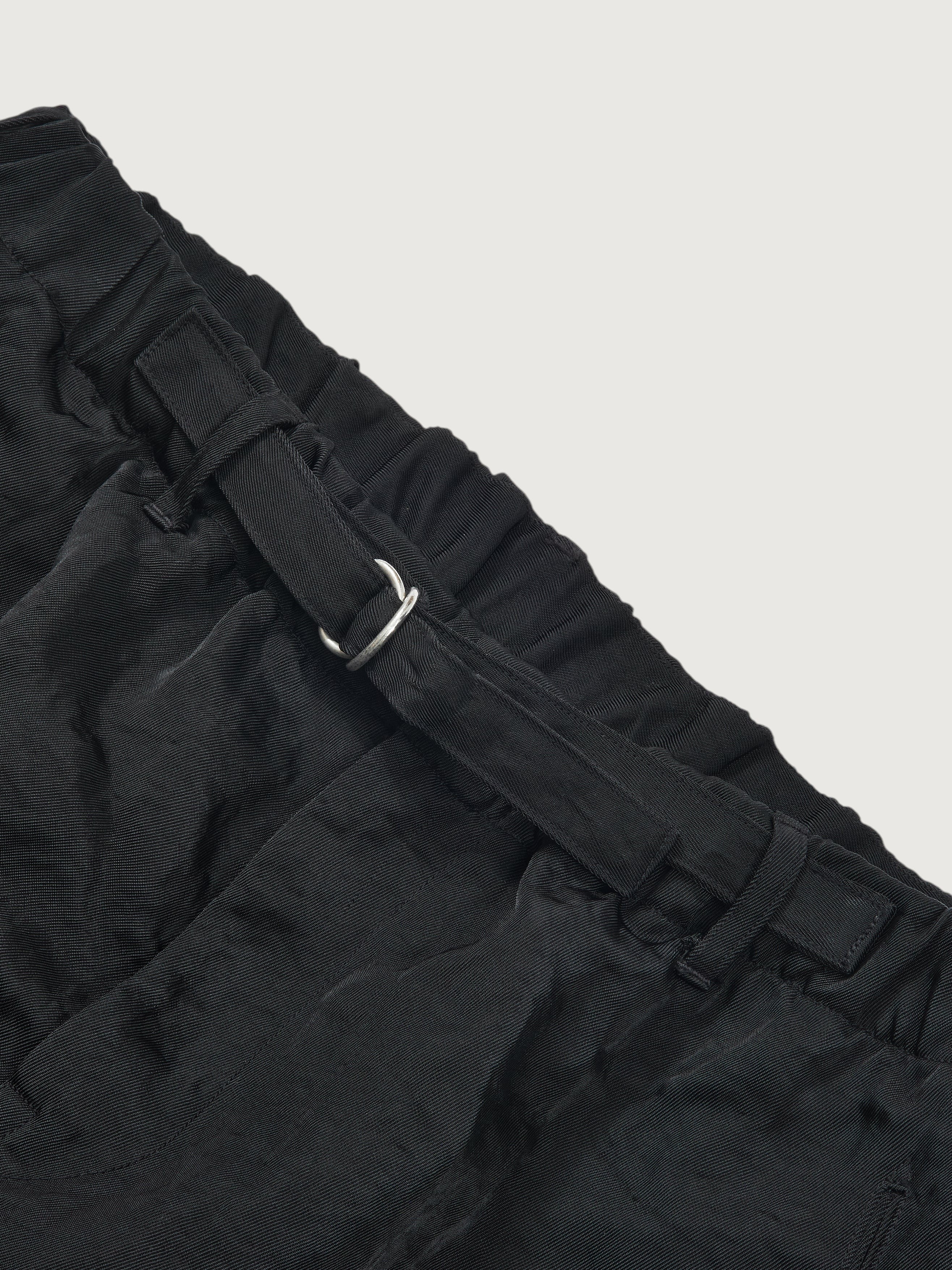 #3307CP-HNB POST Coach Pants : heavy nylon twill black