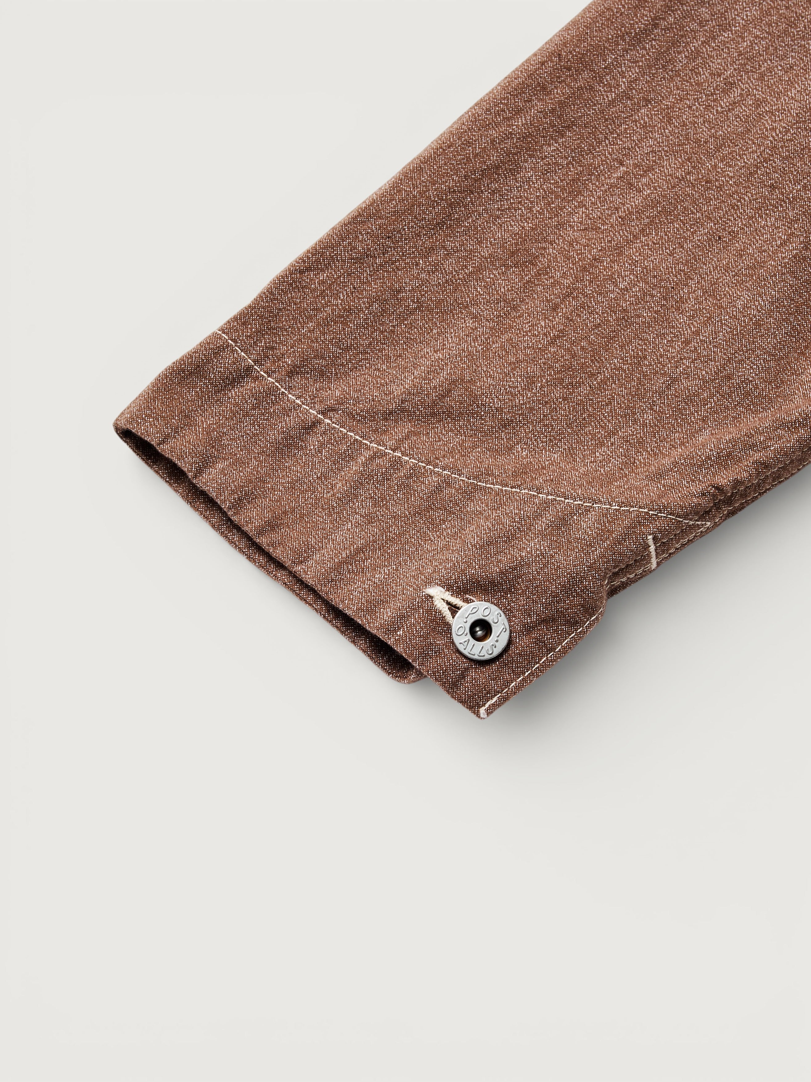 #3135DV-CCB POST Chinois Travail 2 DV : cotton covert brown