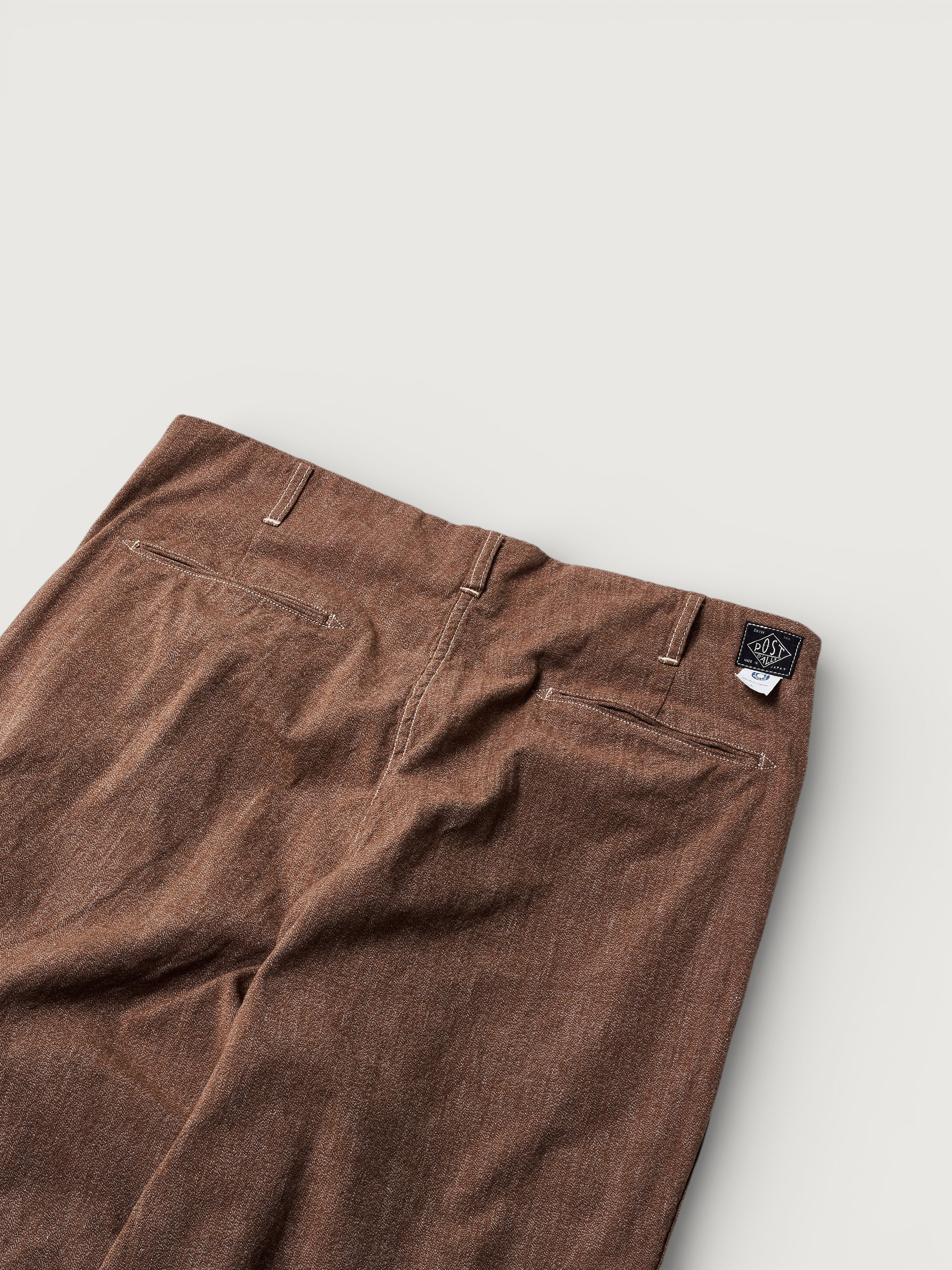 #3326-CCB California Pegtop : cotton covert brown