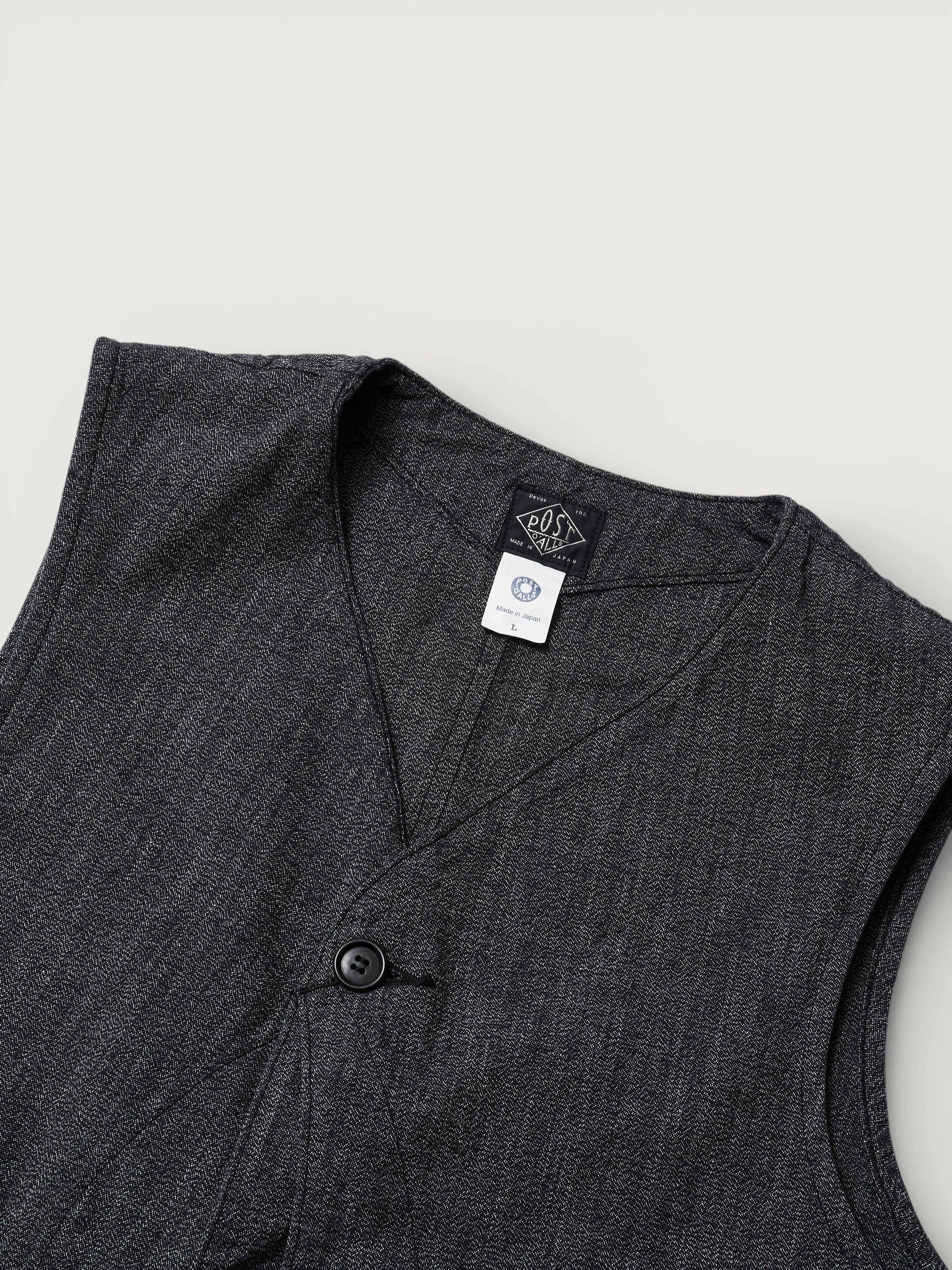 #3503-CCG DEE Vest 2 : cotton covert grey