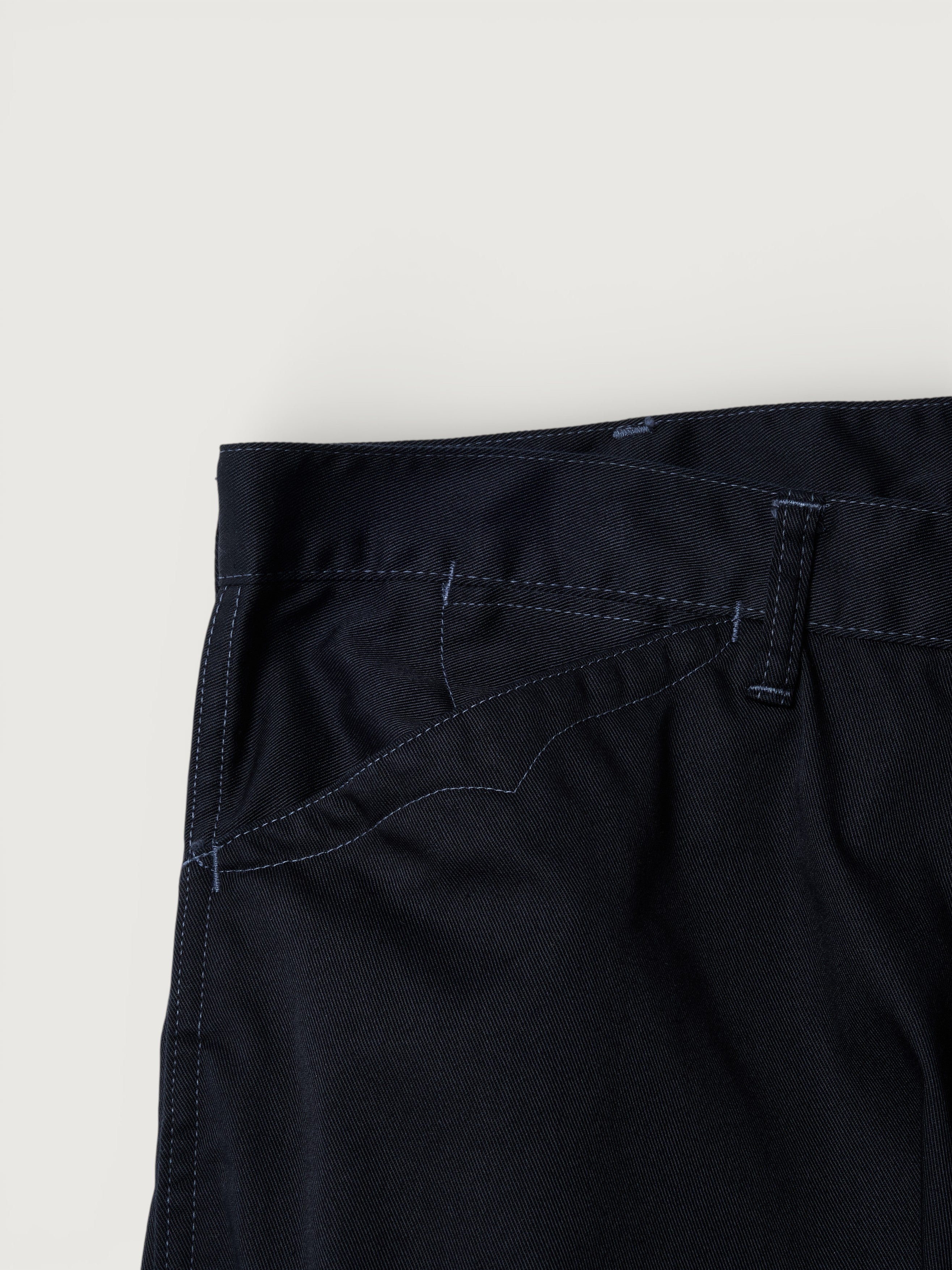 #3327-PTN SWEETBEAR Bandtop : poly cotton twill black