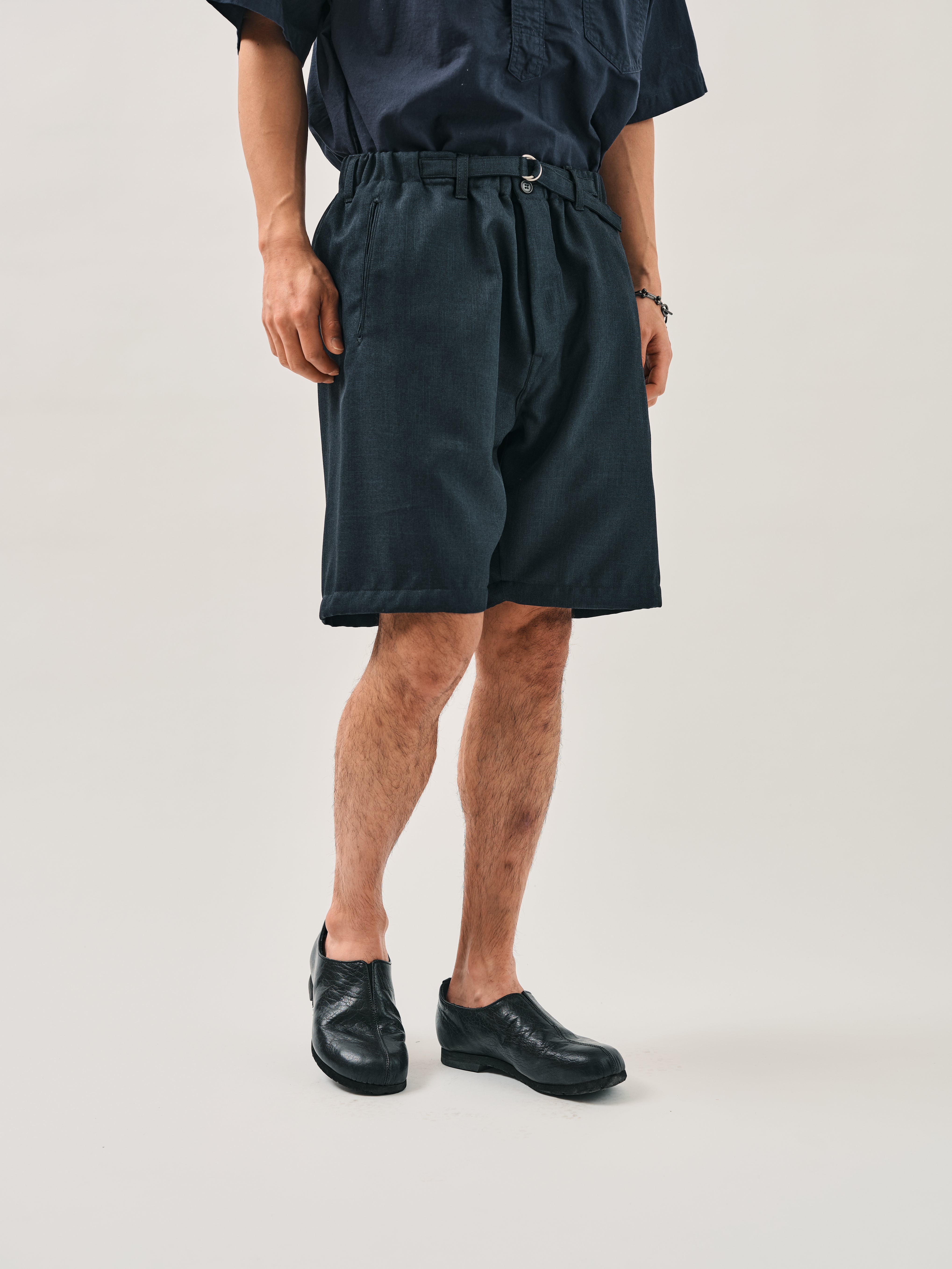 #3307CPS-TOB POST Coach Shorts : tech oxford blue flash