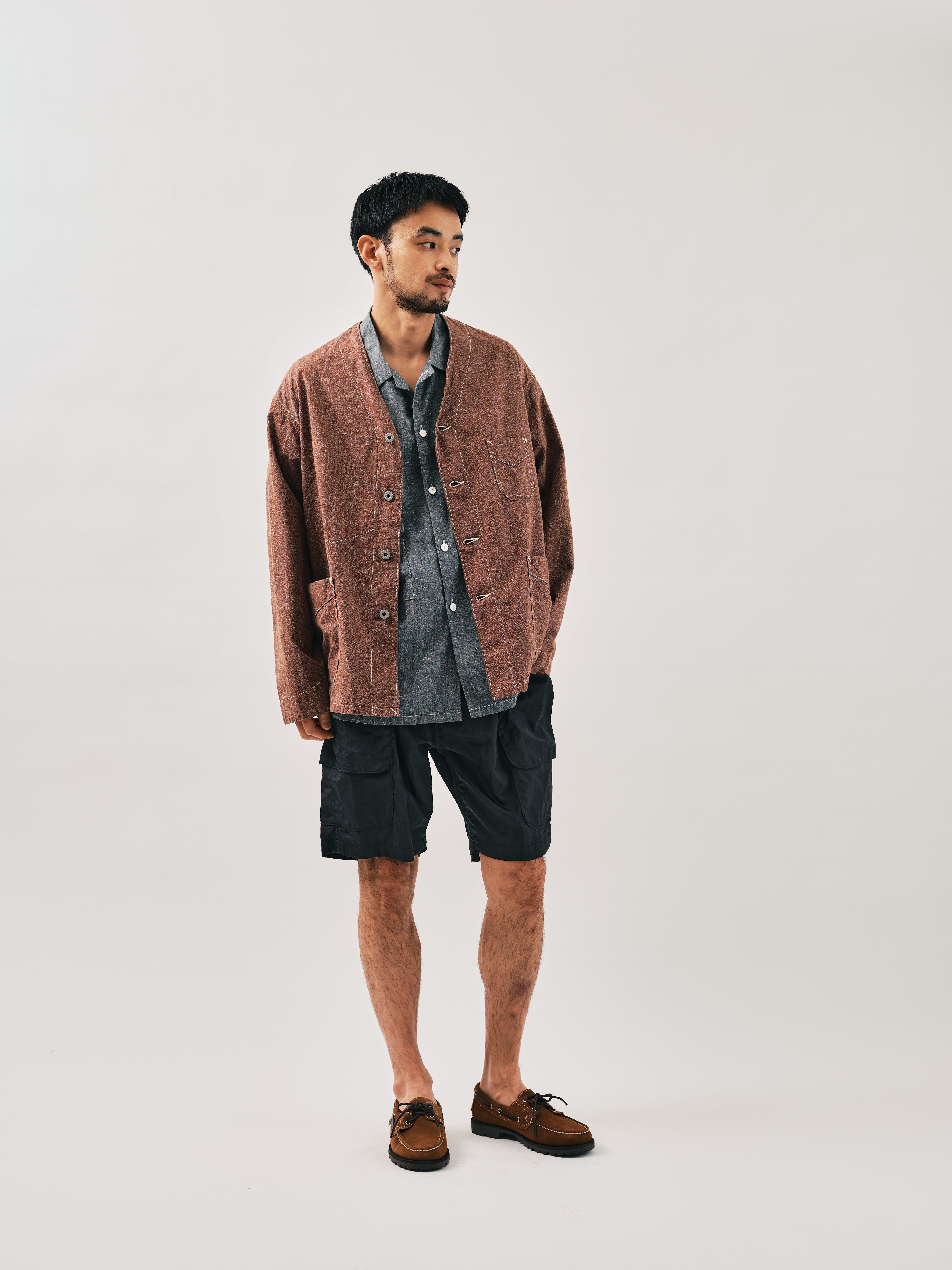 #3135DV-CCB POST Chinois Travail 2 DV : cotton covert brown