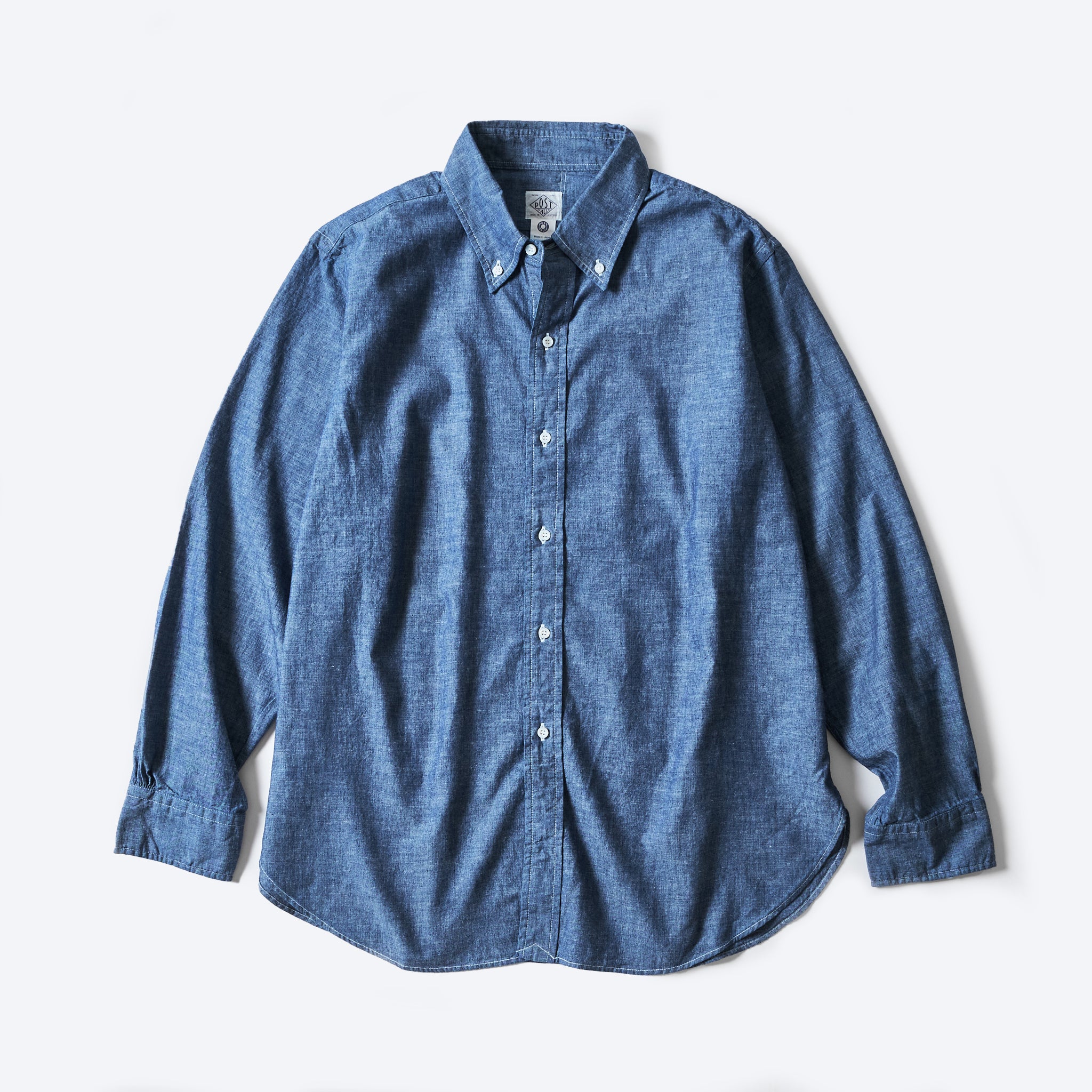 1283-CC POST BD2 : classic chambray indigo – POST OʼALLS