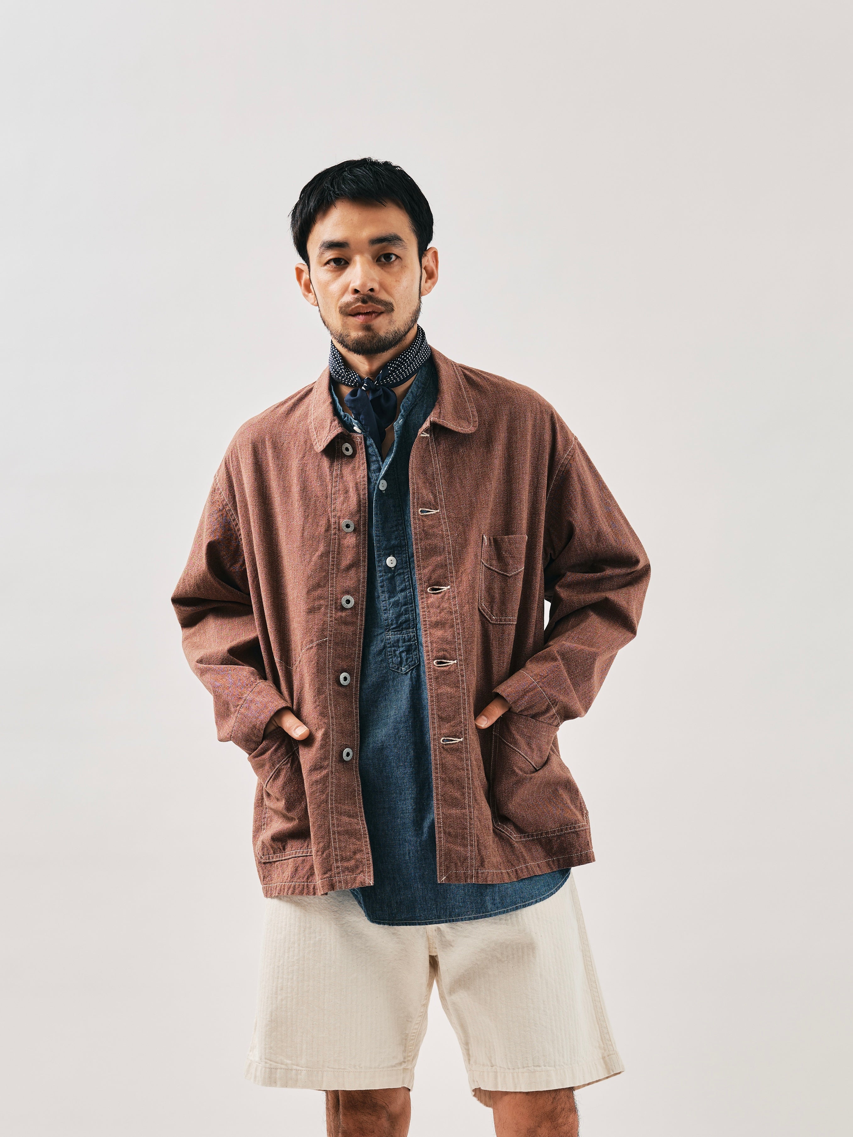 #3135-CCB POST Chinois Travail 2 : cotton covert brown