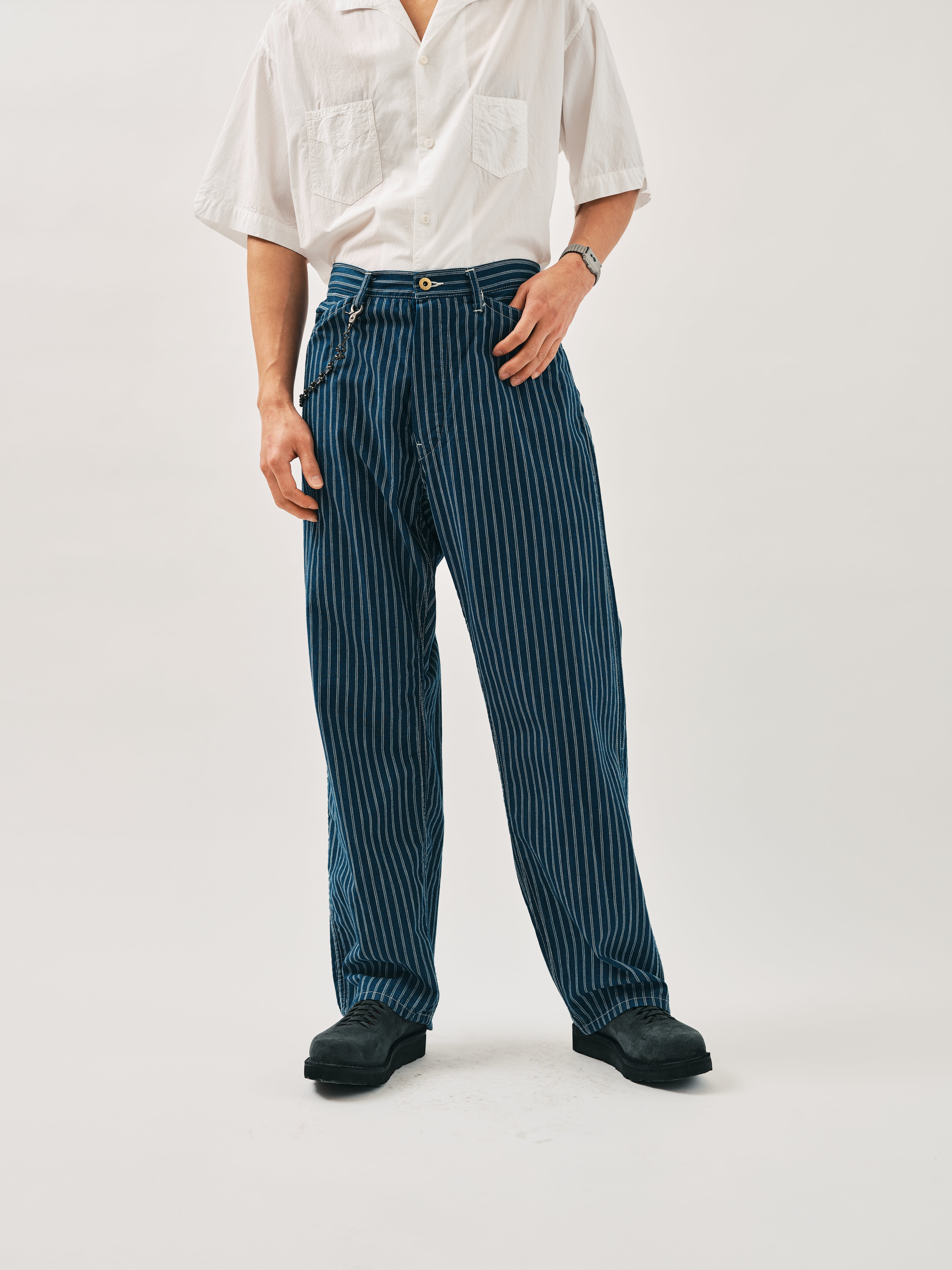 Vernacolo x Post O’Alls VELDINI : cow suede Nero