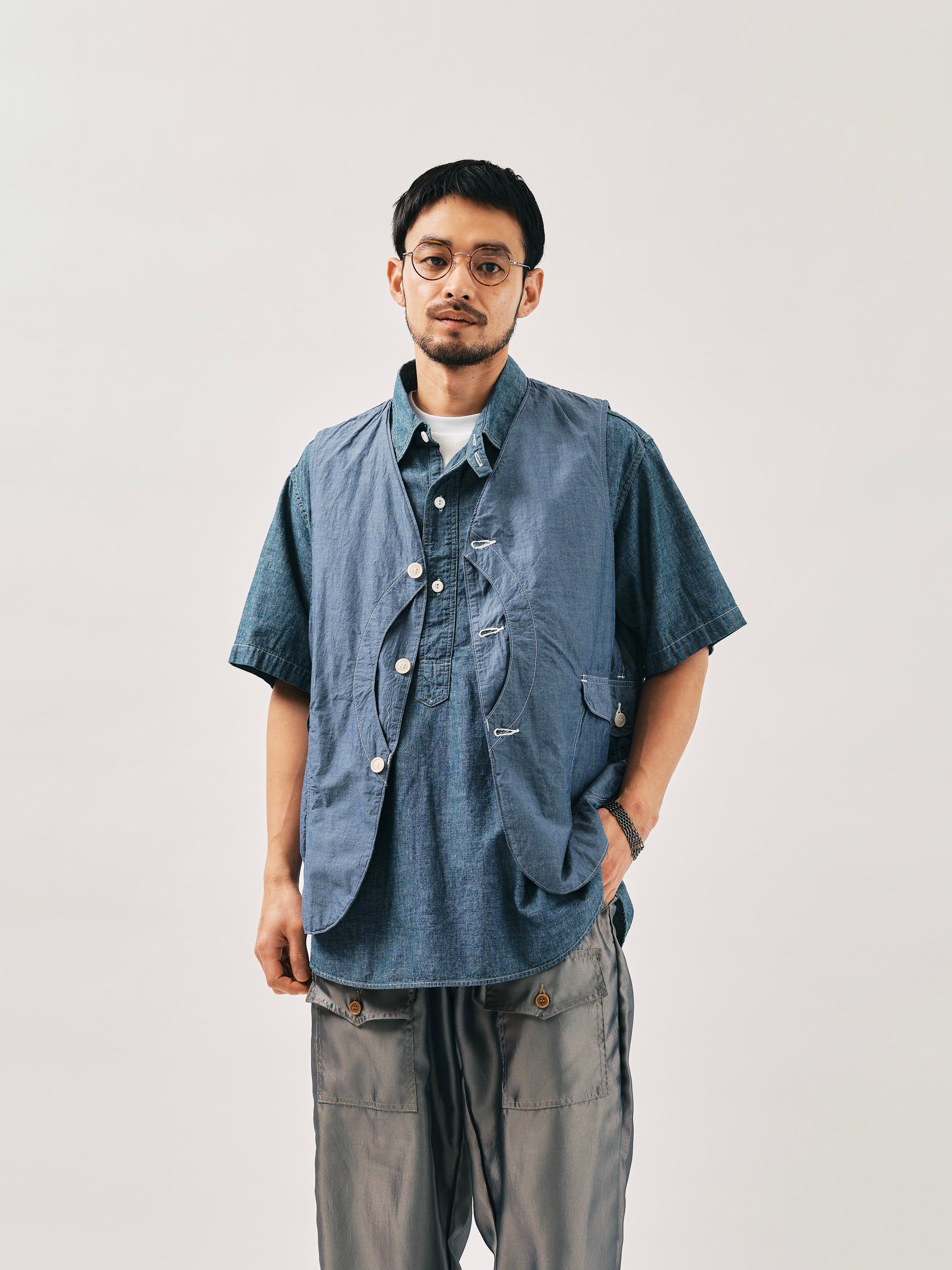 #1512-HBB Royal Traveler : high count broadcloth blue