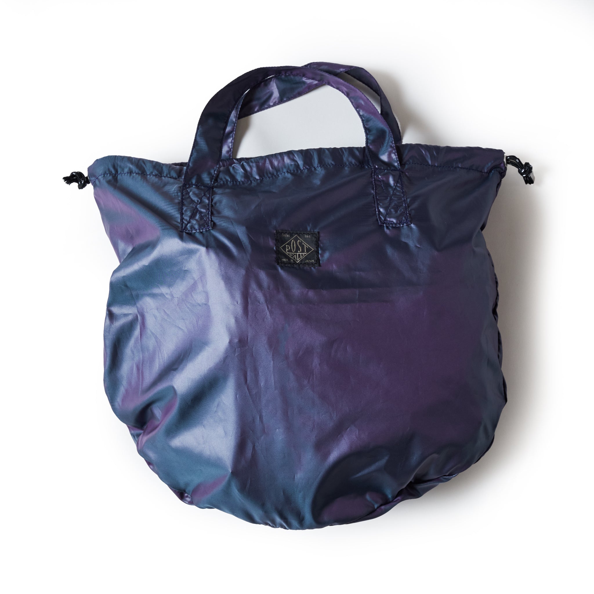 #4207-PTN Packable Helmet Bag 1 : poly taffeta navy iridescent