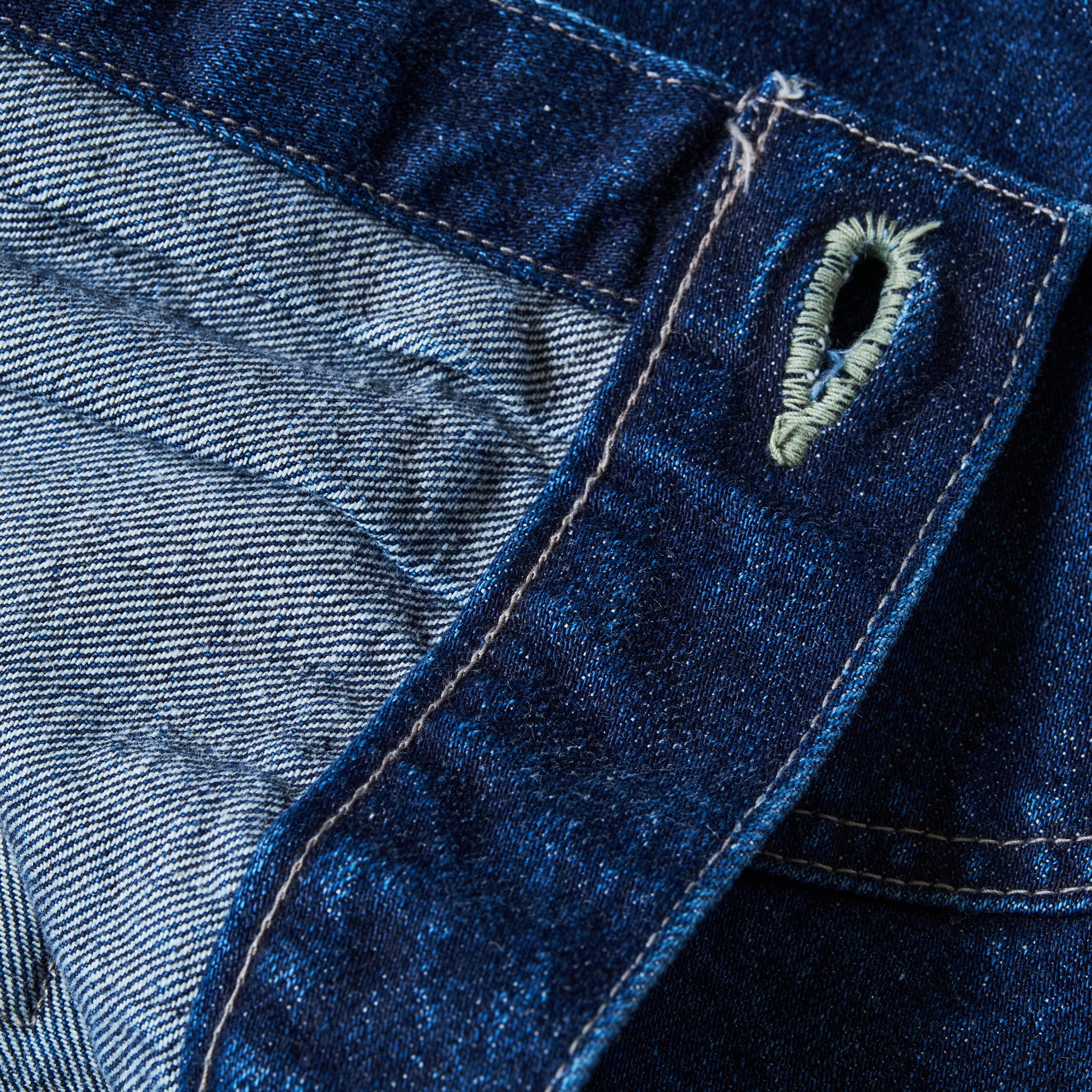 #1108R-12DW Ranchero 2 : 12oz. selvedge deep washed denim indigo