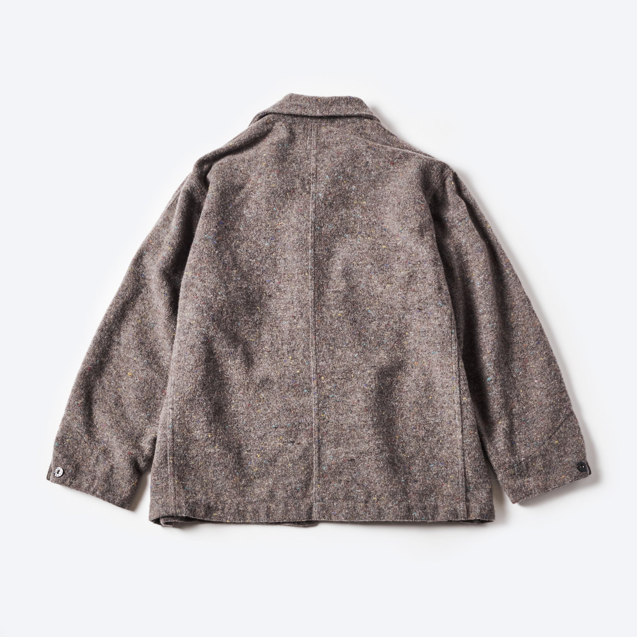 #1103-TWB Polarfleece Jacket (trashed wool version) : trashed wool base