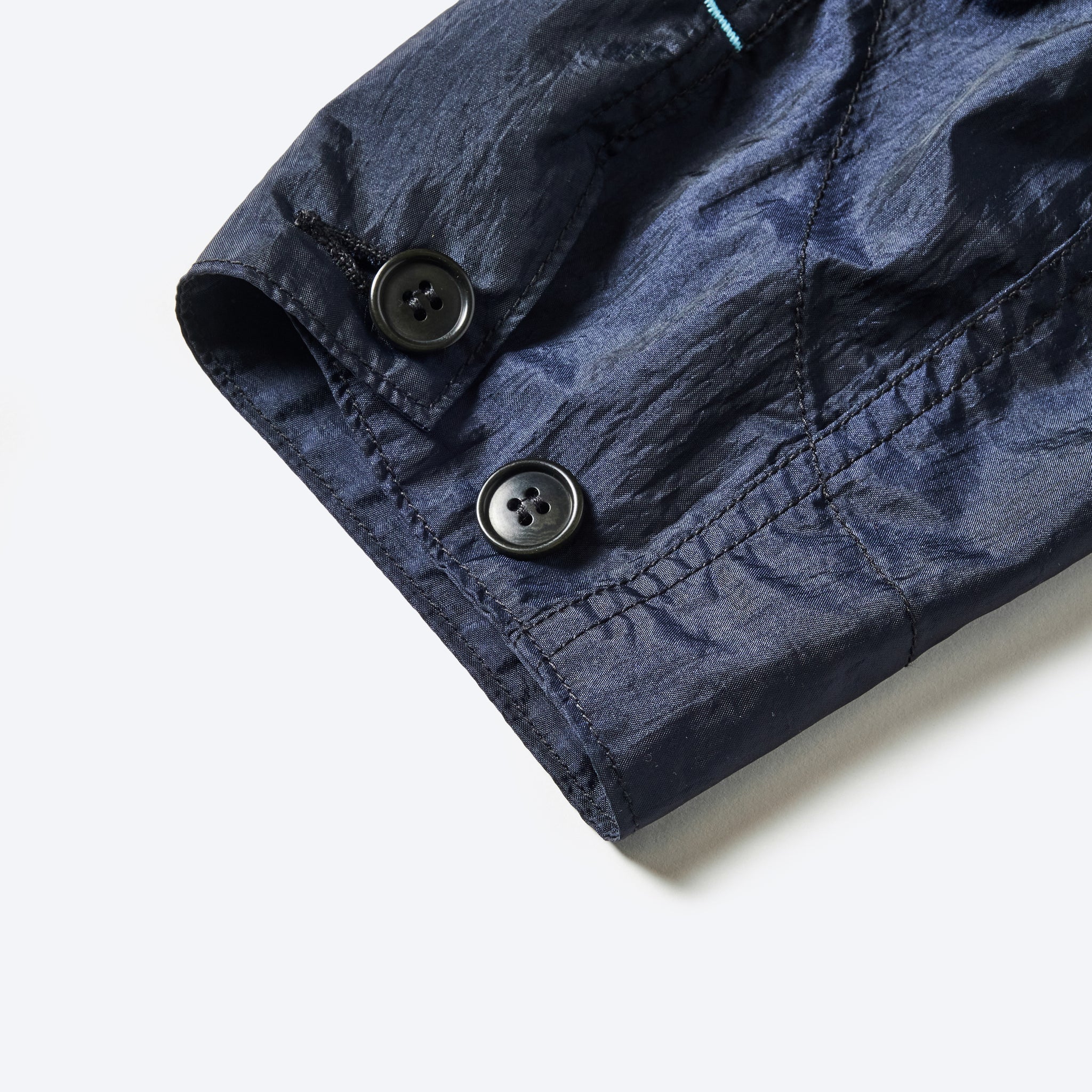#1104-CTN Stoker's Jacket : crinkle nylon taffeta navy