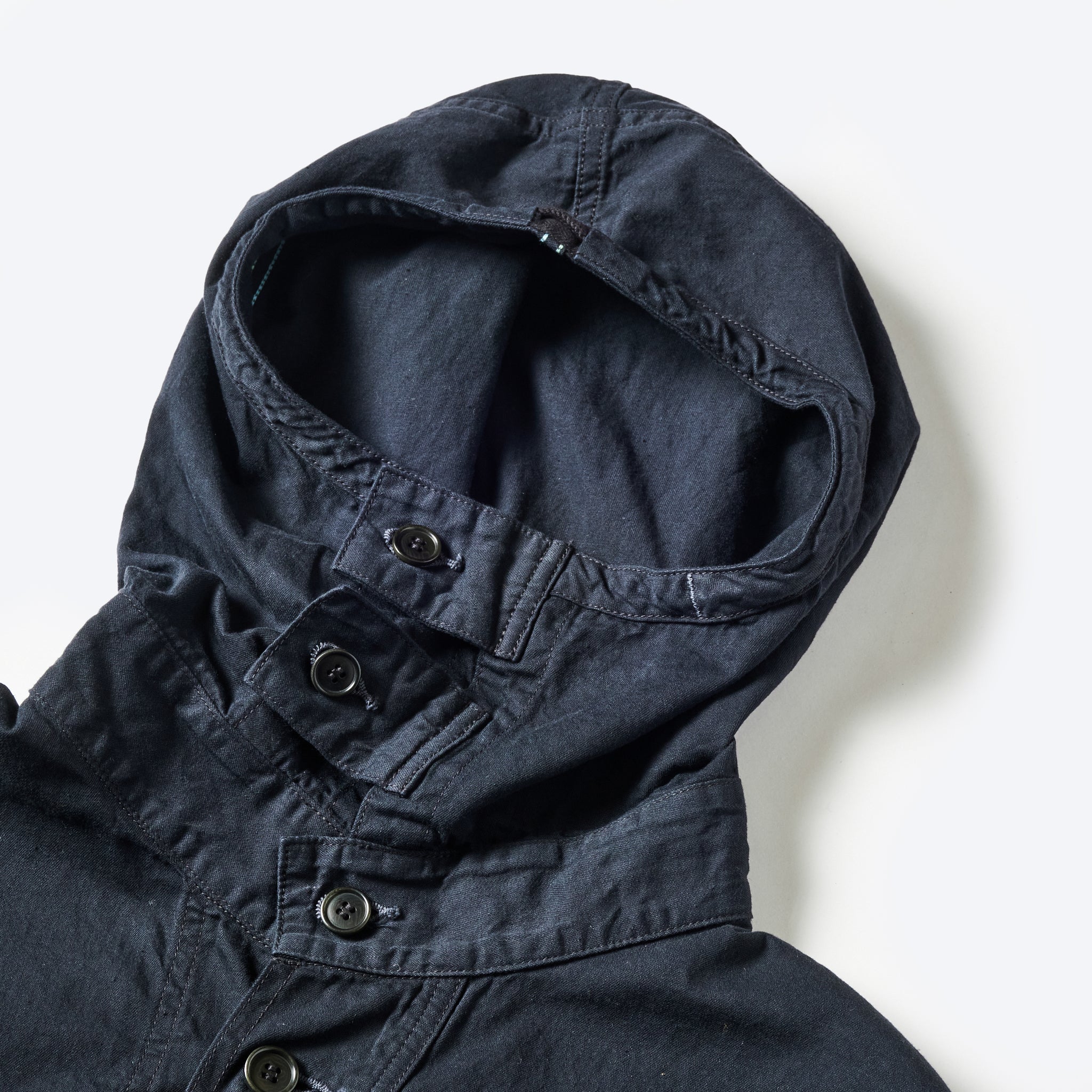 #1105-VTC NAVY Parka : vintage twill charcoal