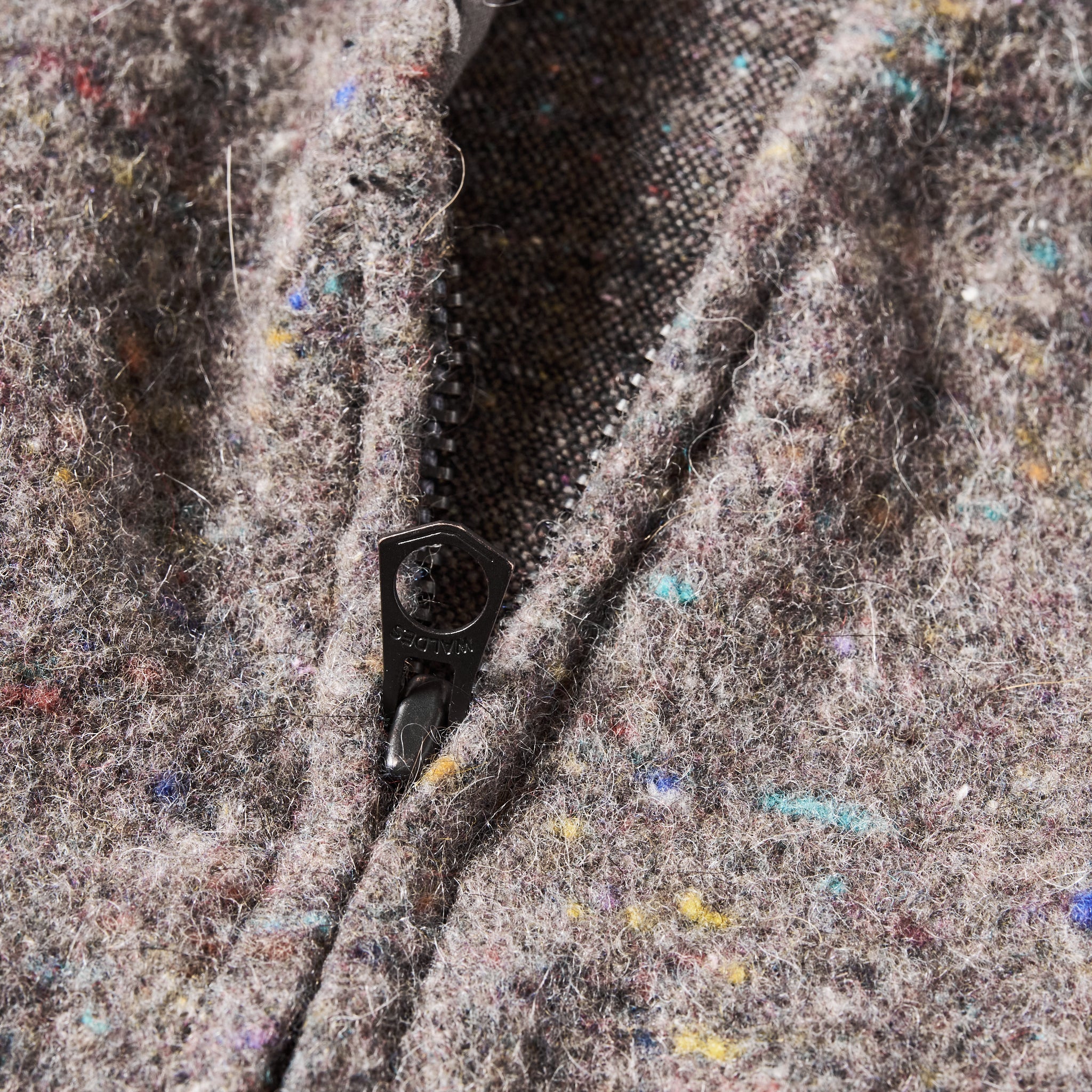 #1502-TWB Fleece Vest (trashed wool version) : trashed wool base
