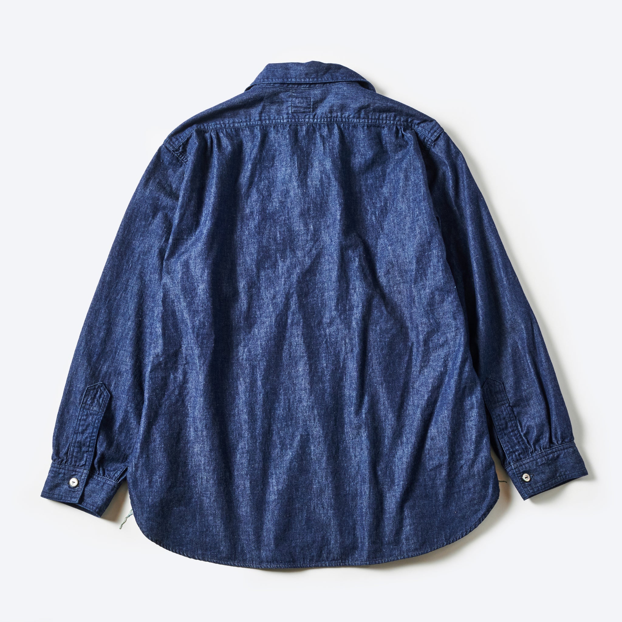 #1201-LDI No.1 Shirt : light denim indigo