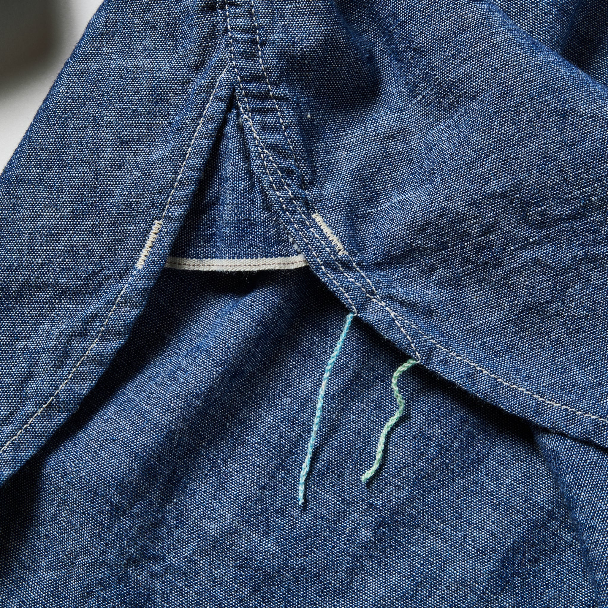#1202-CC No.2 Shirt : classic chambray indigo