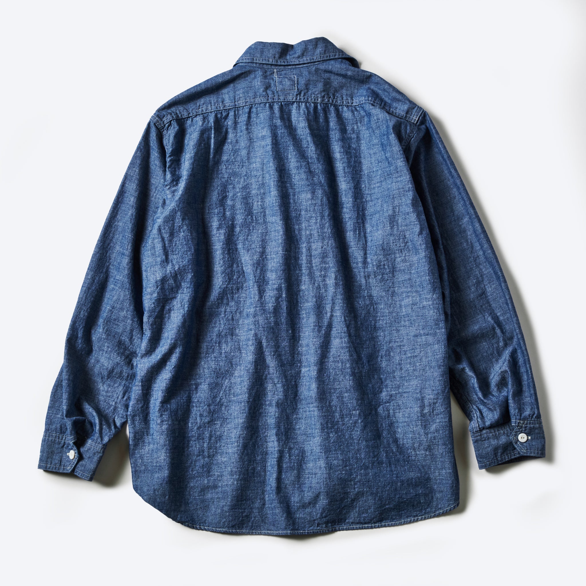 #1202-CC No.2 Shirt : classic chambray indigo