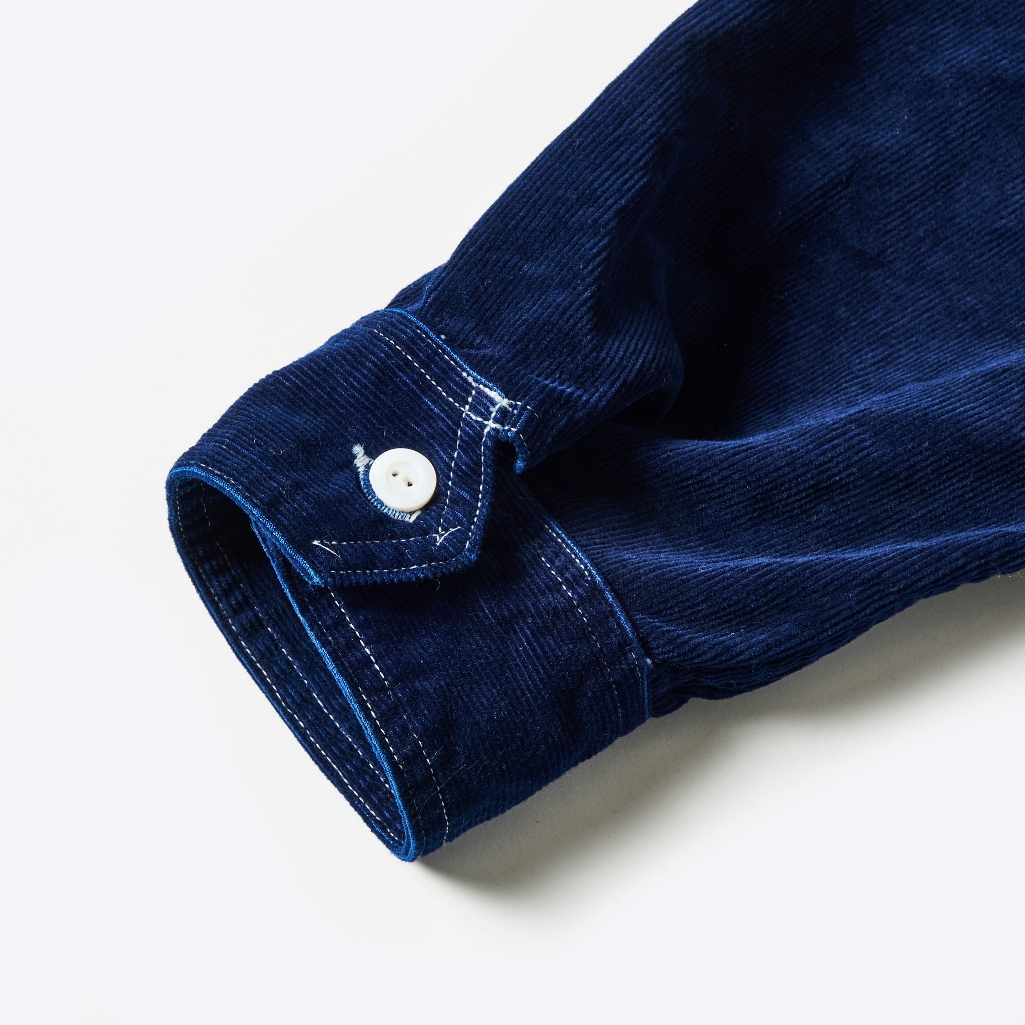 #1202-CCI No.2 Shirt : cotton cords indigo
