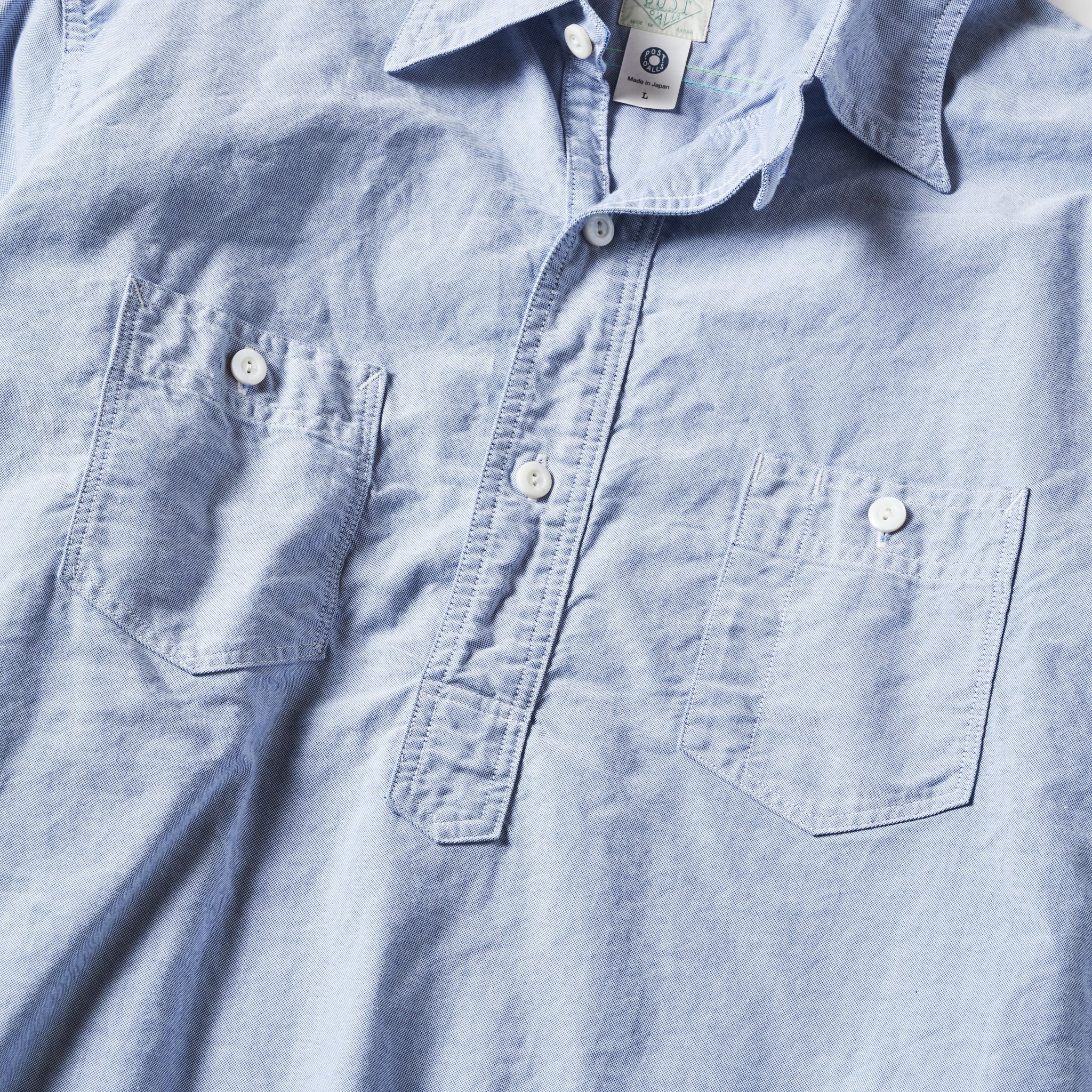 #1202-GOB No.2 Shirt : good oxford blue