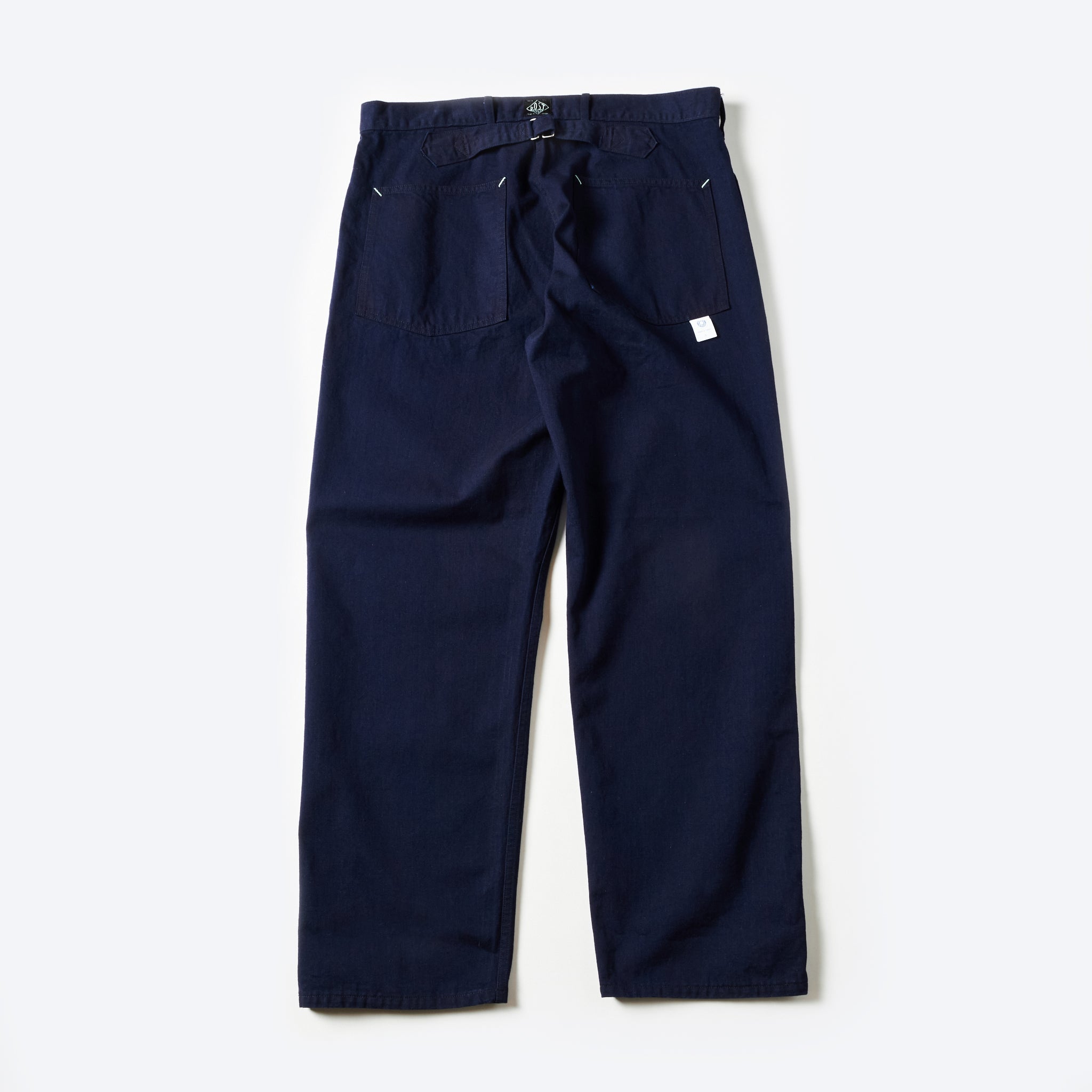#1301-FTI ARMY Pants : flat twill indigo