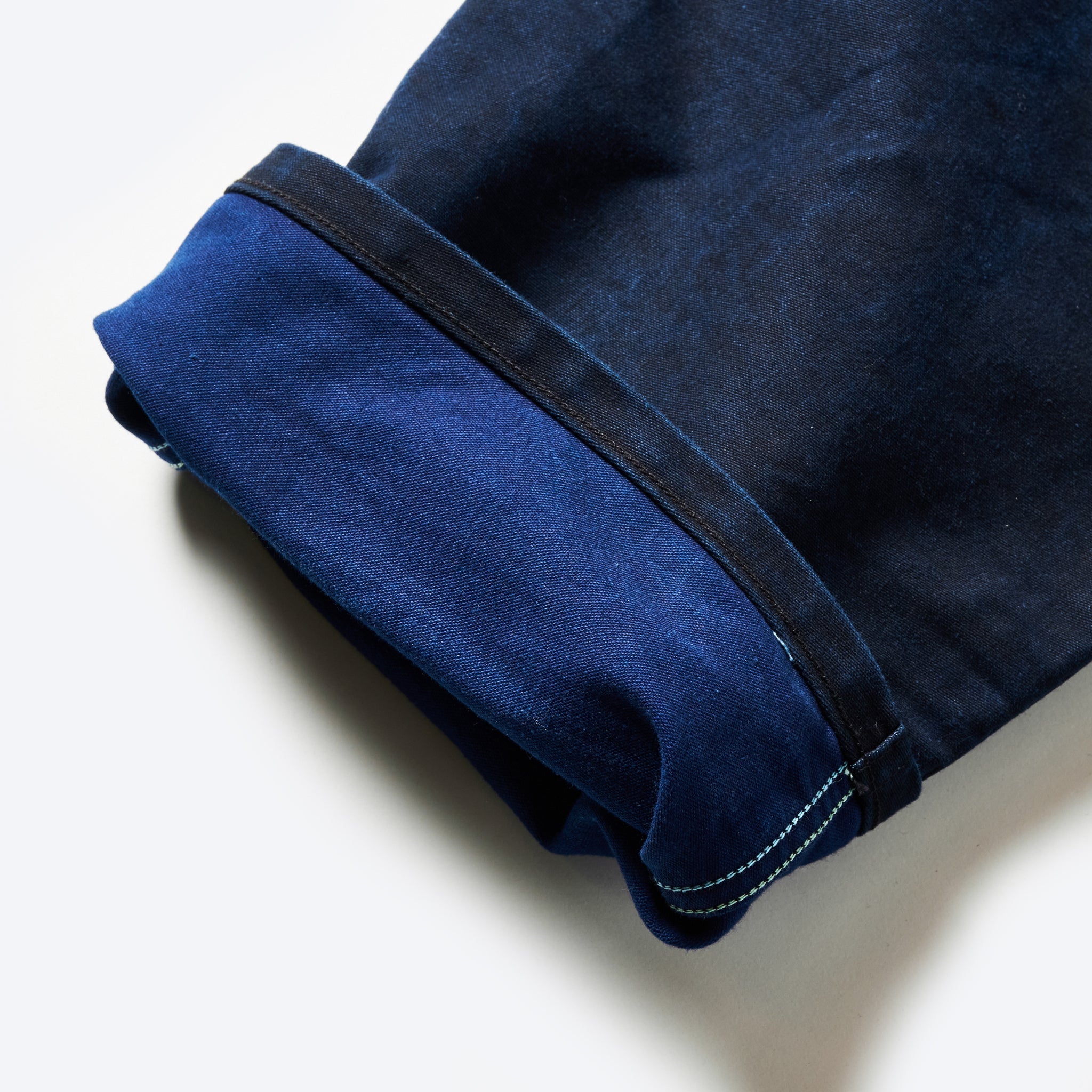 #1301-MBI ARMY Pants : moleskin black indigo