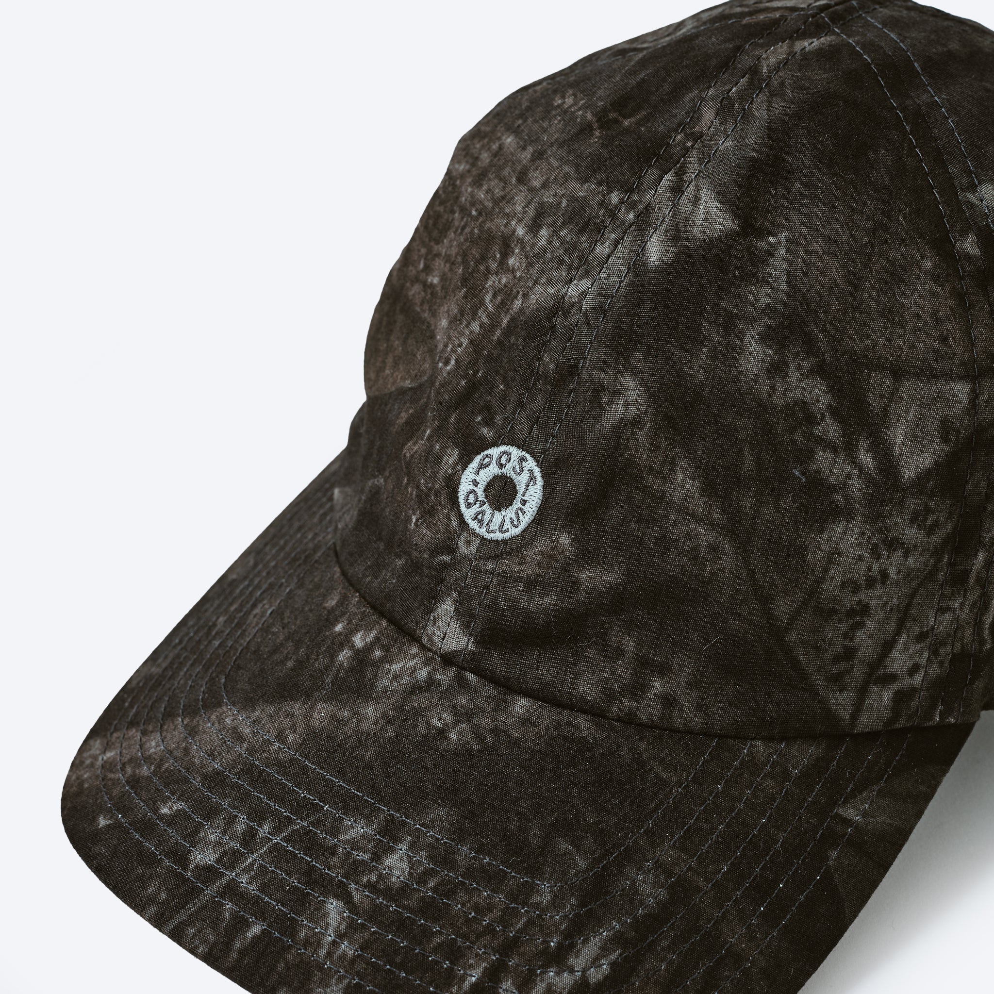 #3903-WTN POST Ball Cap: waxy taffeta navy