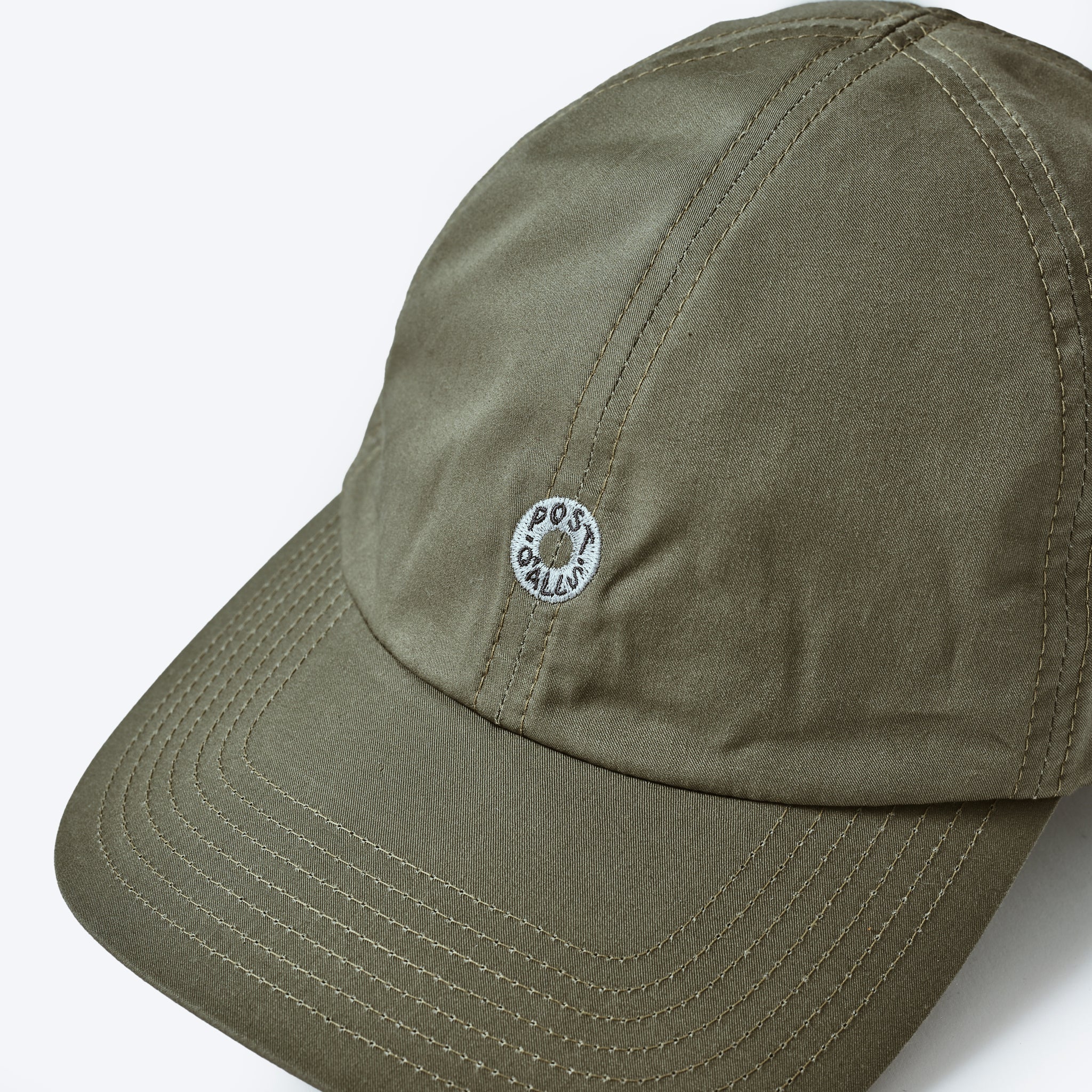 #3903-WTN POST Ball Cap: waxy taffeta navy