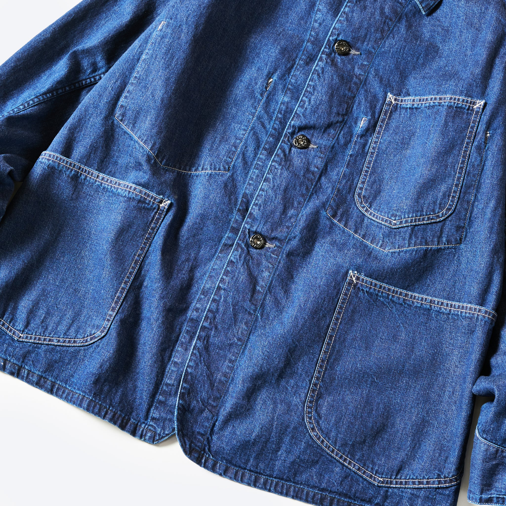 #3123-8DW POST44 : 8oz. deep washed denim indigo (shop special)