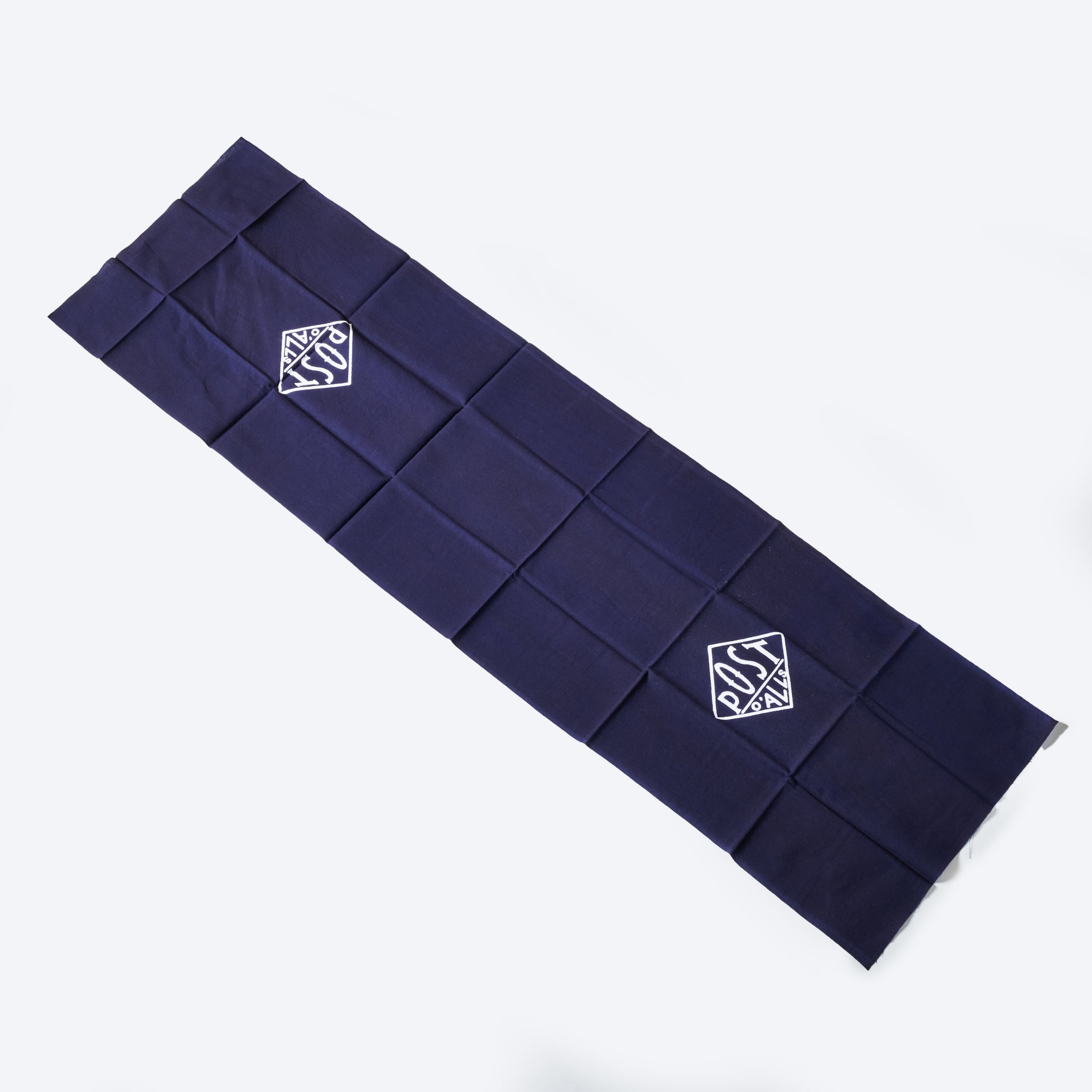 #1960-NV POST Tenugui : navy/navy 116 x 34