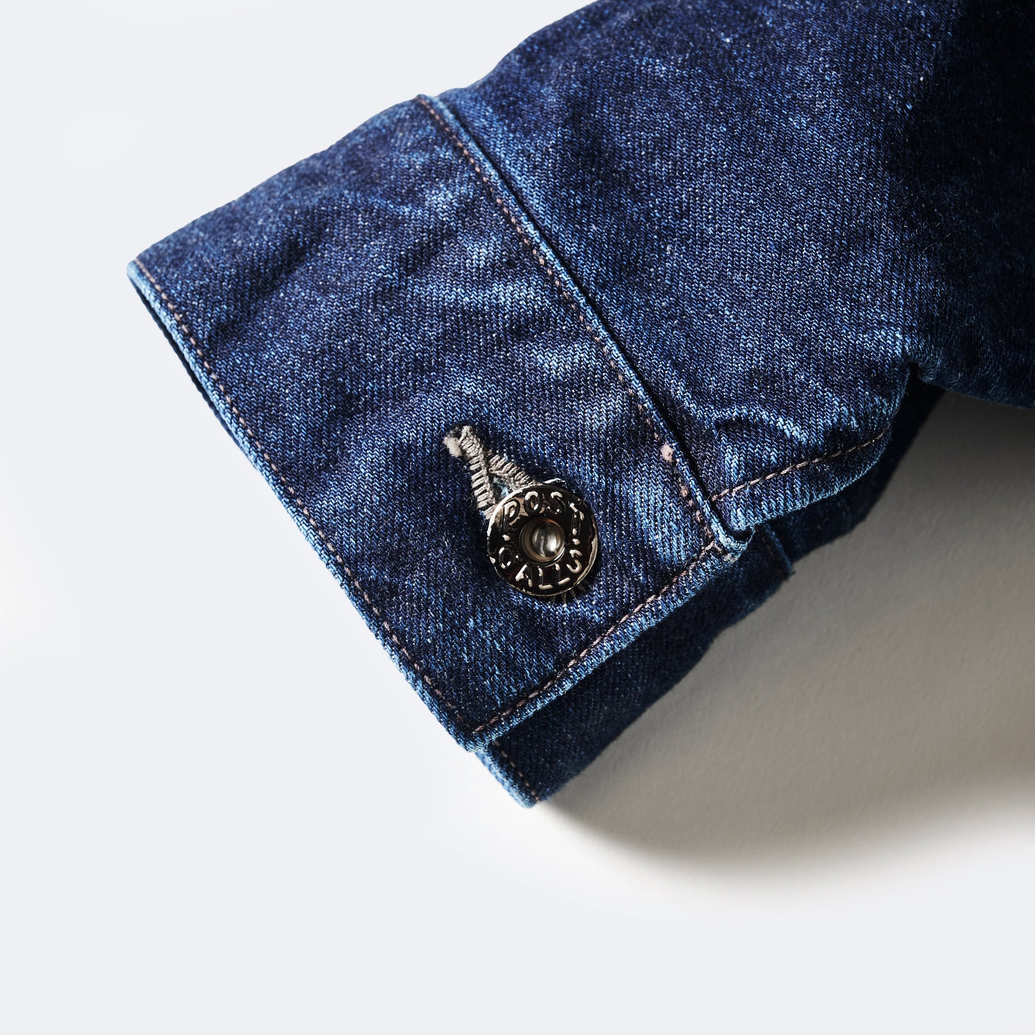 #1108-12DW Ranchero : 12oz. selvedge deep washed denim indigo