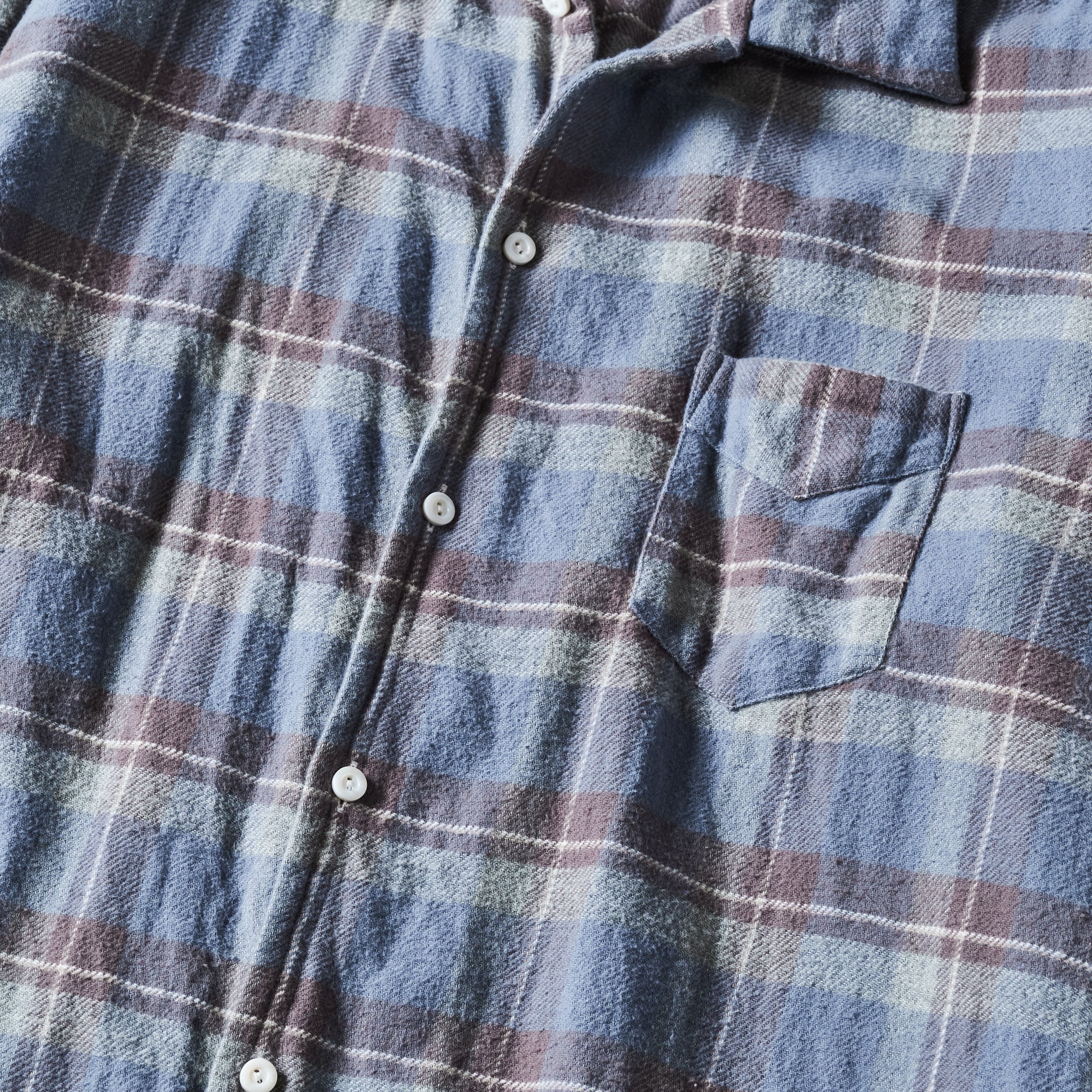 #3221-FP1 NEUTRA 6 : flannel plaid pale blue