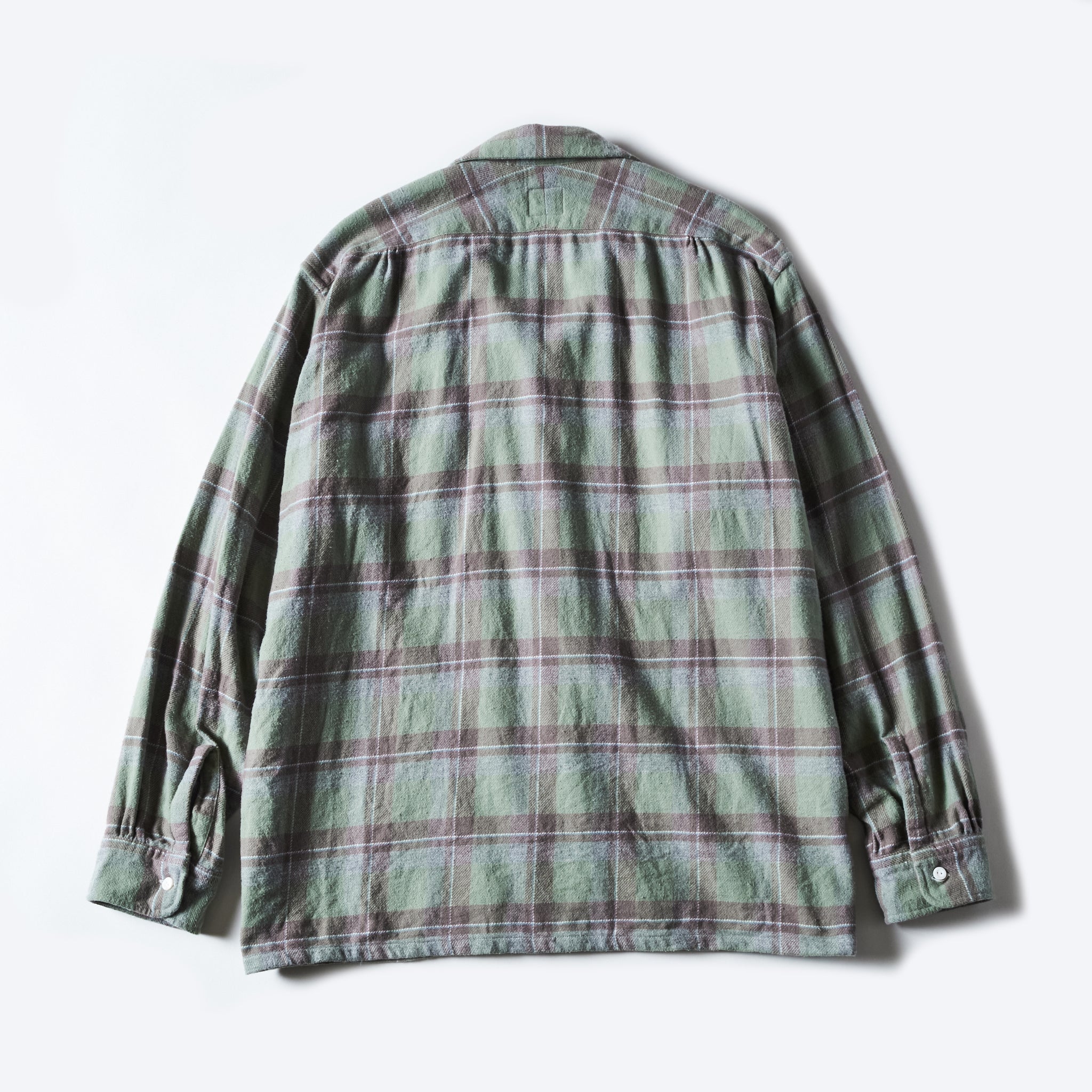 #3221-FP2 NEUTRA 6 : flannel plaid pale green