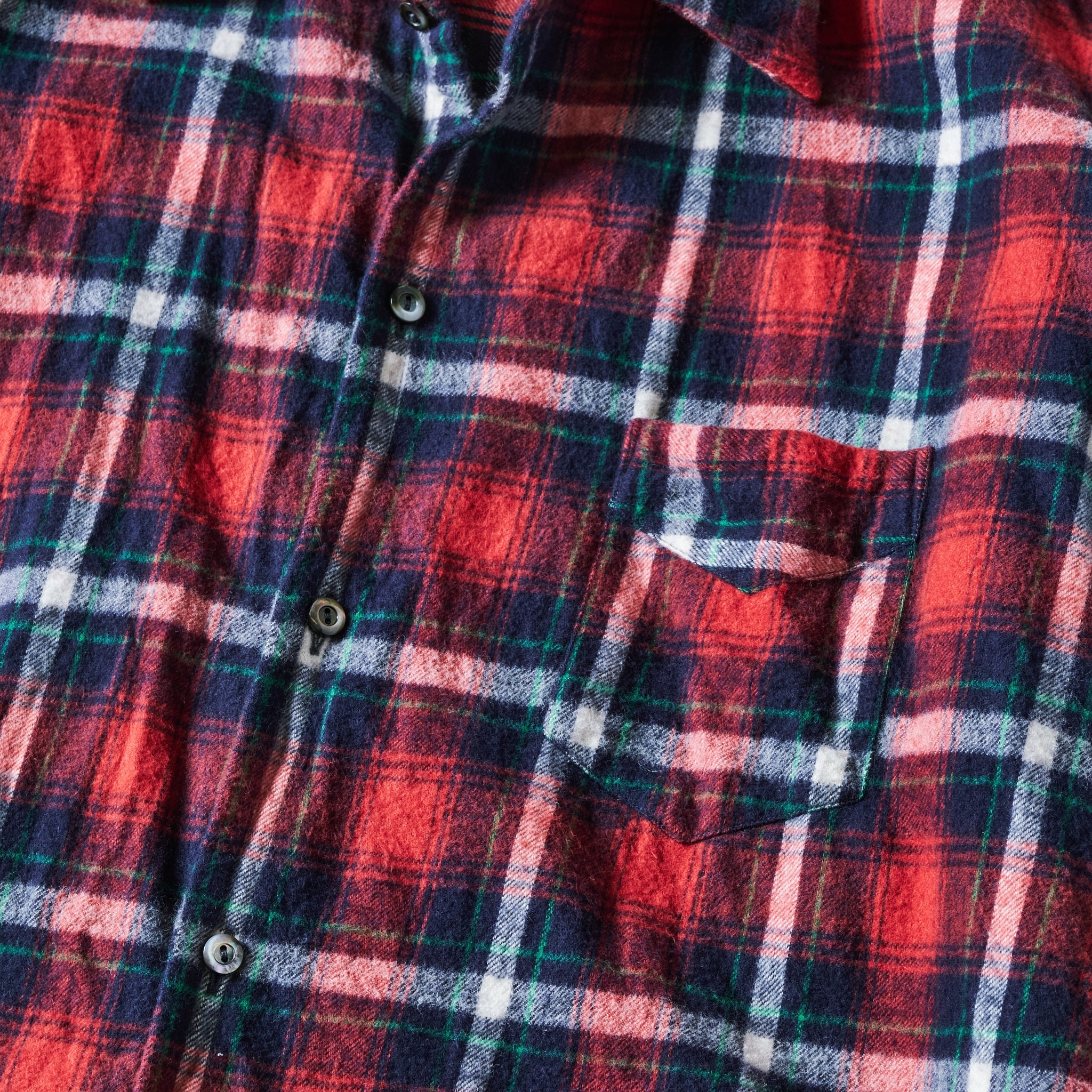 #3221-FP4 NEUTRA 6 : flannel plaid red