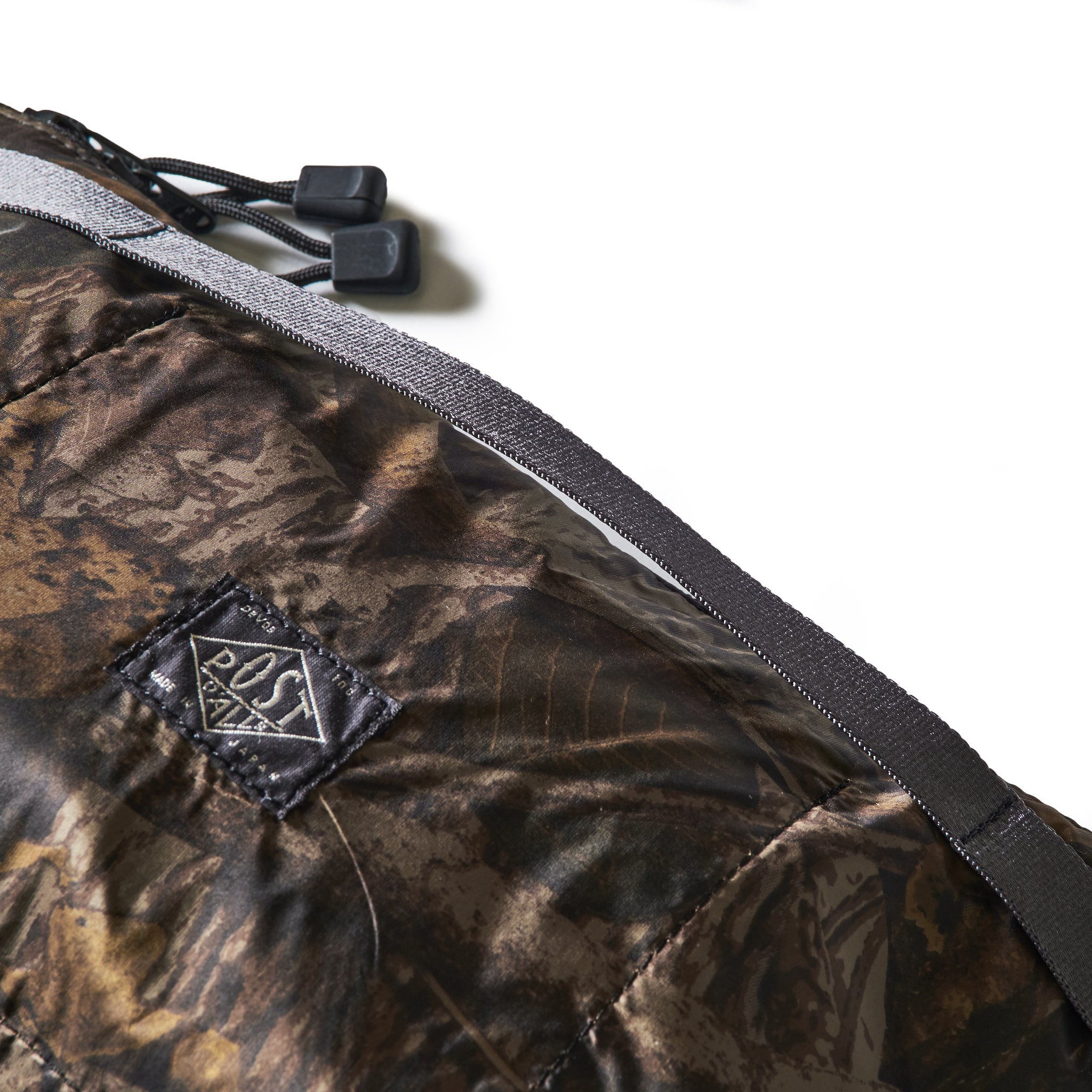 JP510-NC1 BAGSINPROGRESS x Post O'Alls FANNYPACK CROSSBODY : nylon forest camo brown jungle